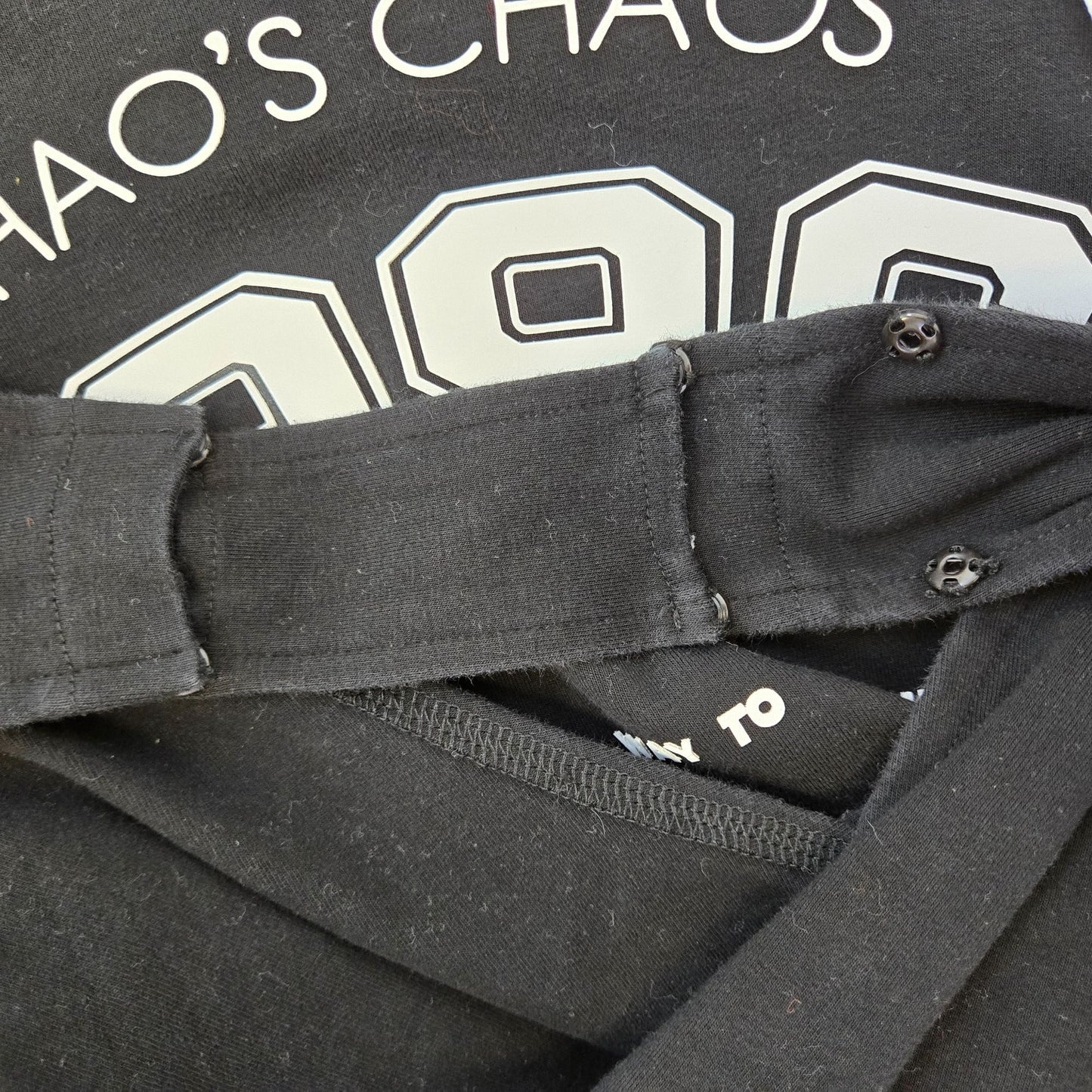 Chao's Chaos 1996 Graphic Streetwear Bodysuit Size Medium