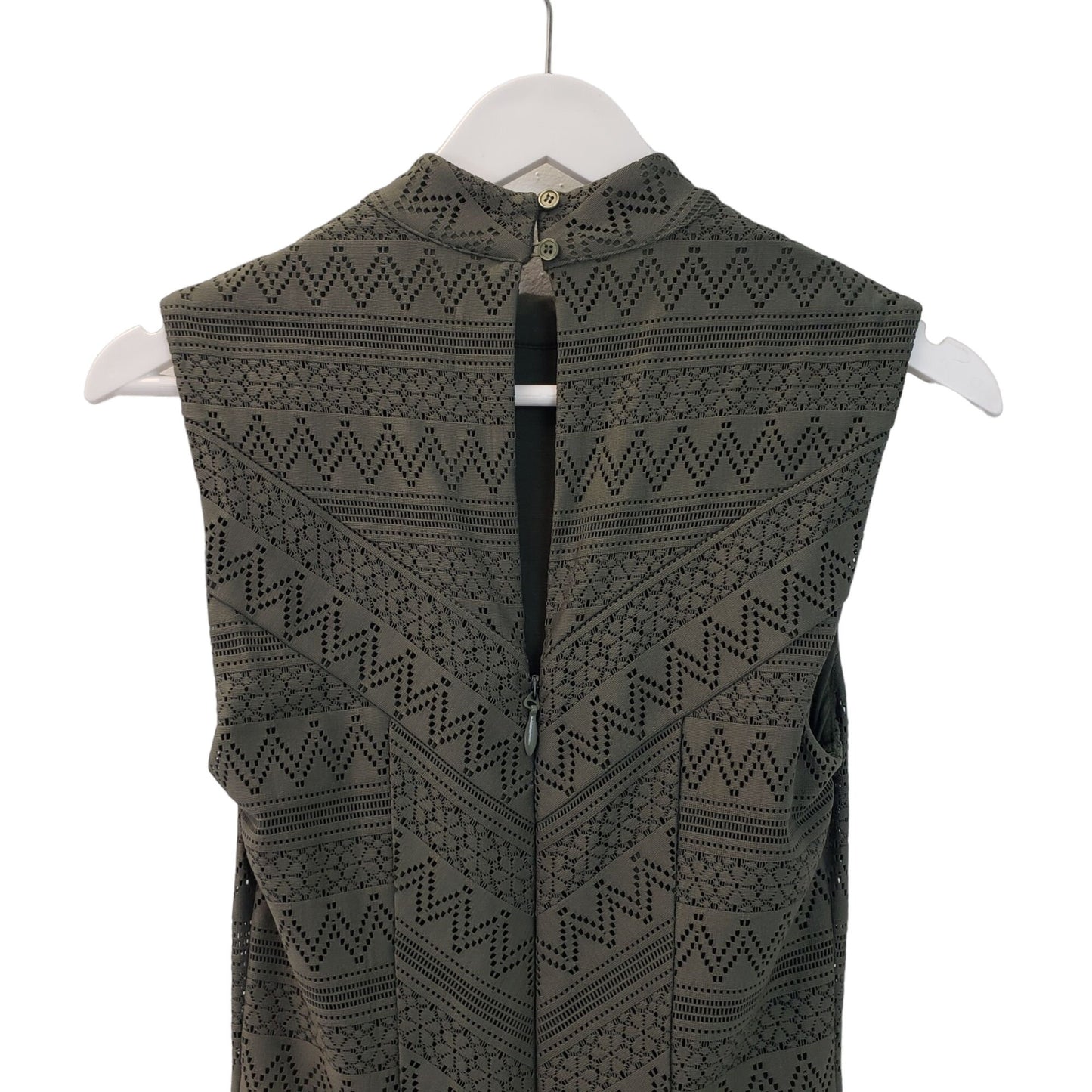 Bebe Mesh Overlay Bodycon Dress Size Small