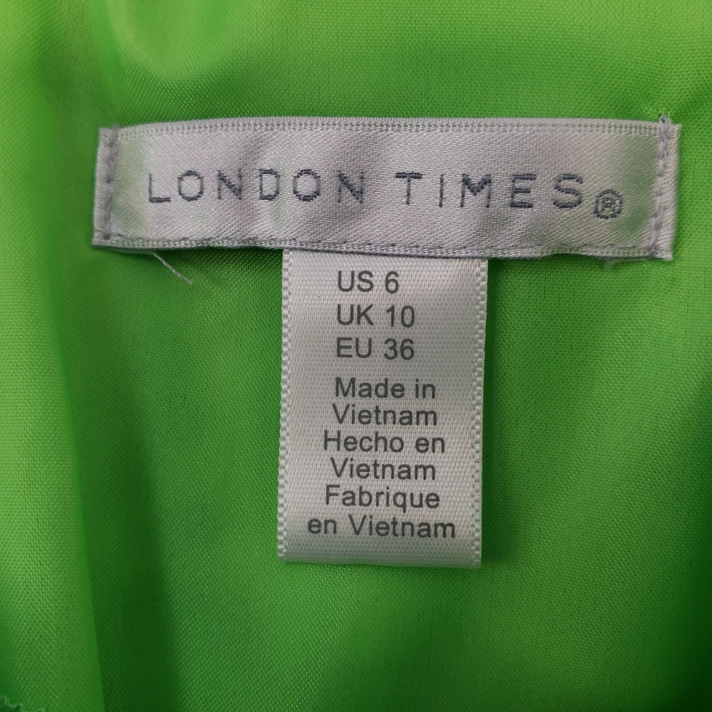 London Times Floral Burst Print Shift Dress Size 6