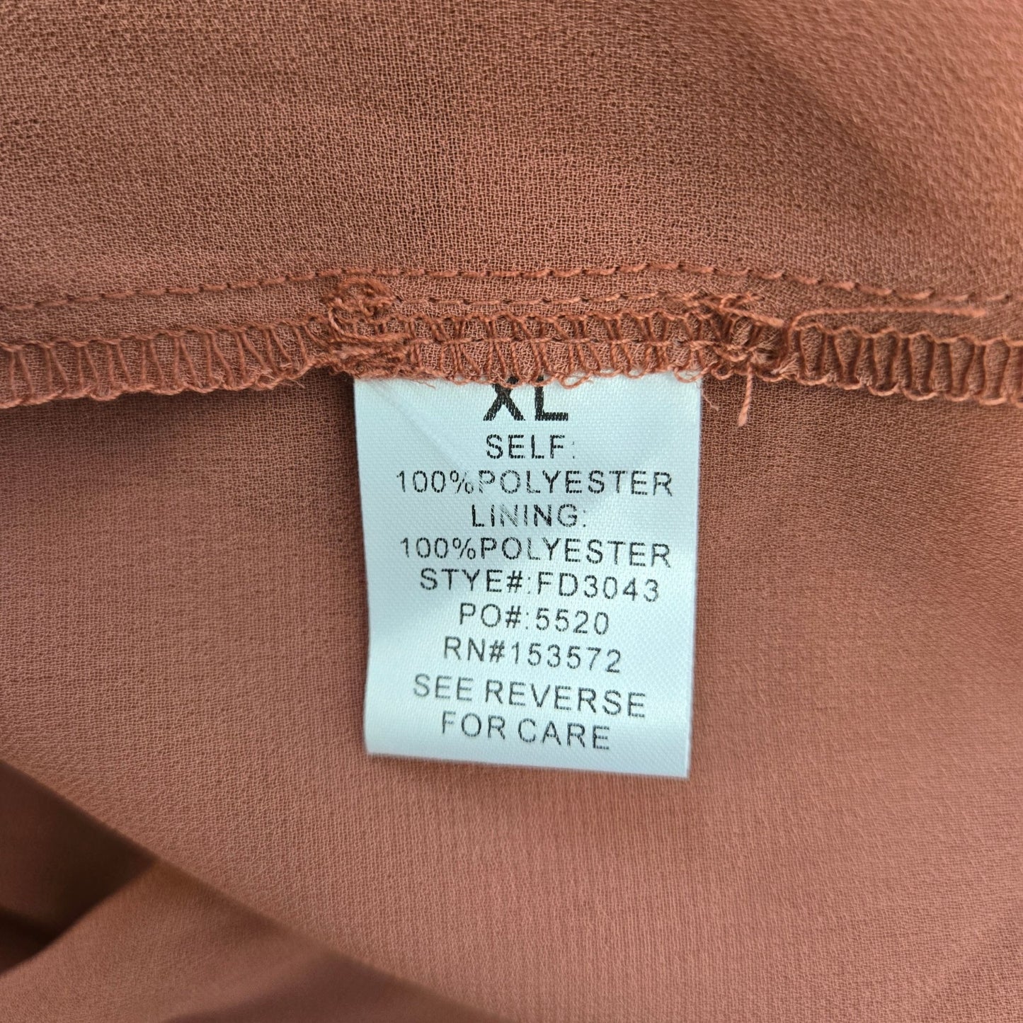 NWT Bohme Drop Sleeve Fitted Midi Dress Size XL