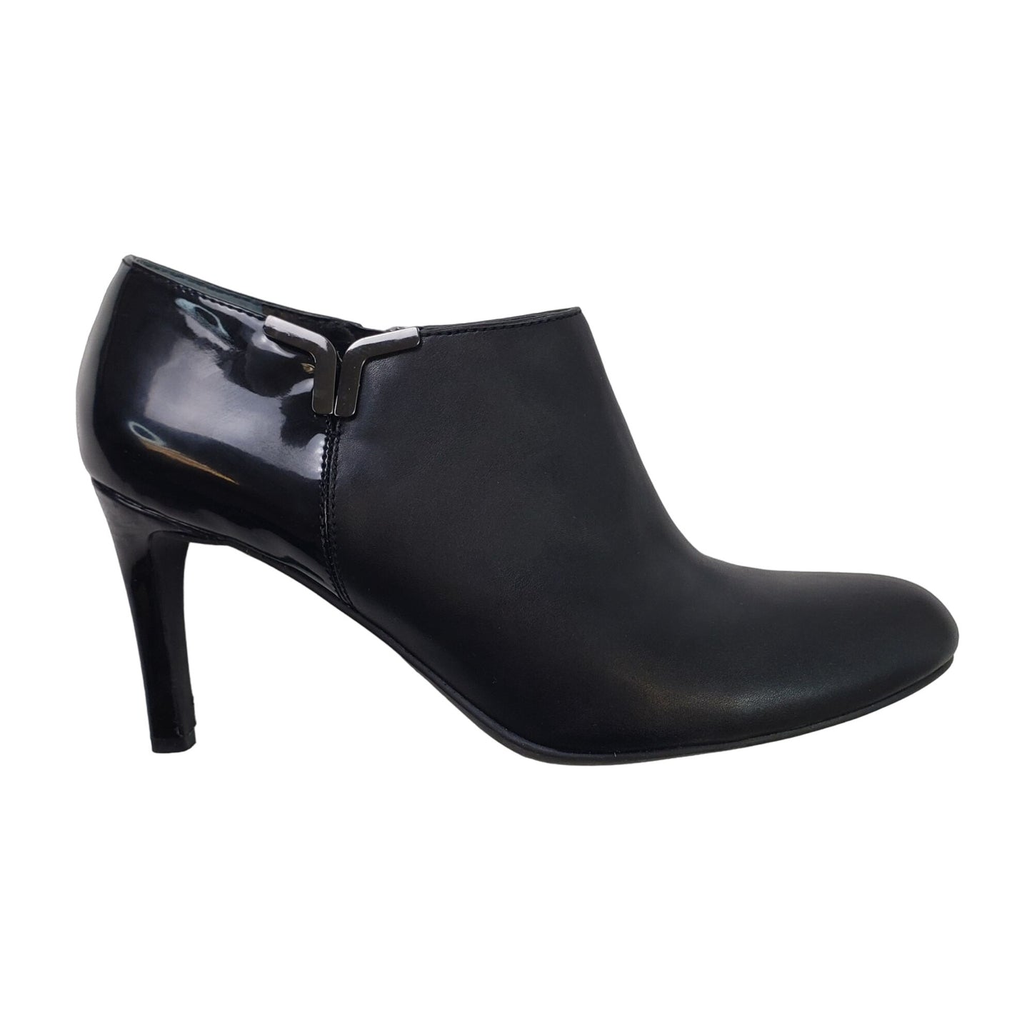 Franco Sarto Frama Vegan Leather Heeled Booties Size 9.5