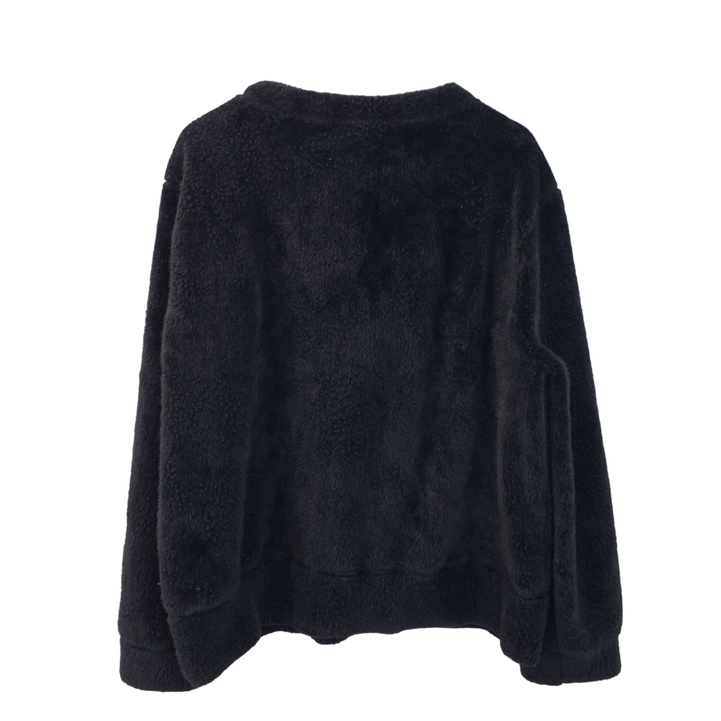 Dylan Faux Fur Crewneck Sweatshirt Size Large