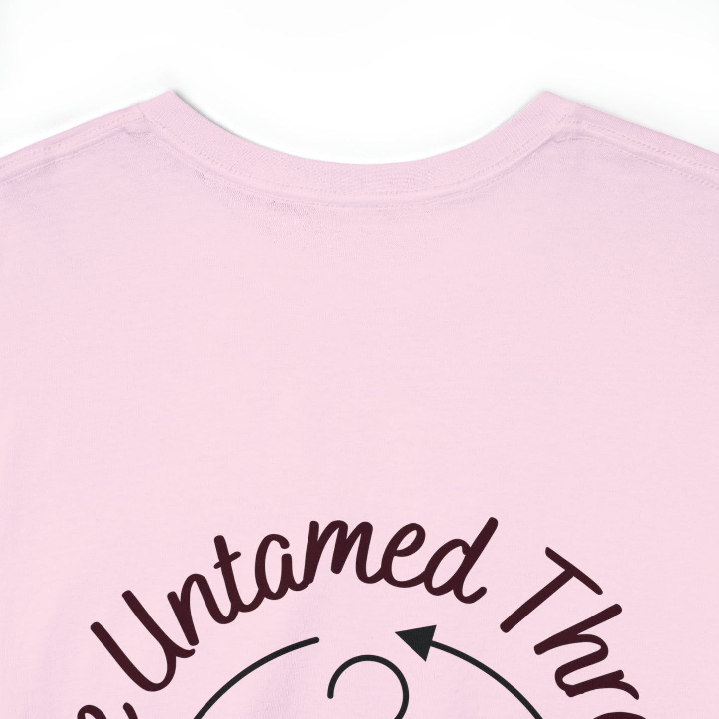 The Untamed Thread Logo Unisex Heavy Cotton Tee