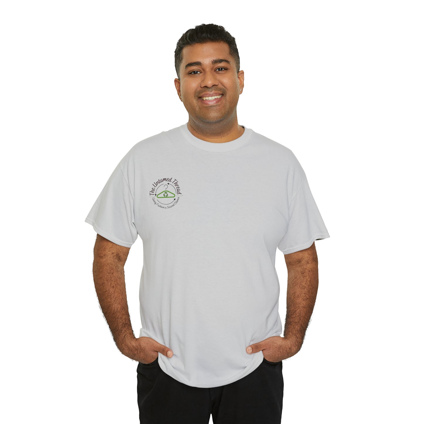 The Untamed Thread Logo Unisex Heavy Cotton Tee