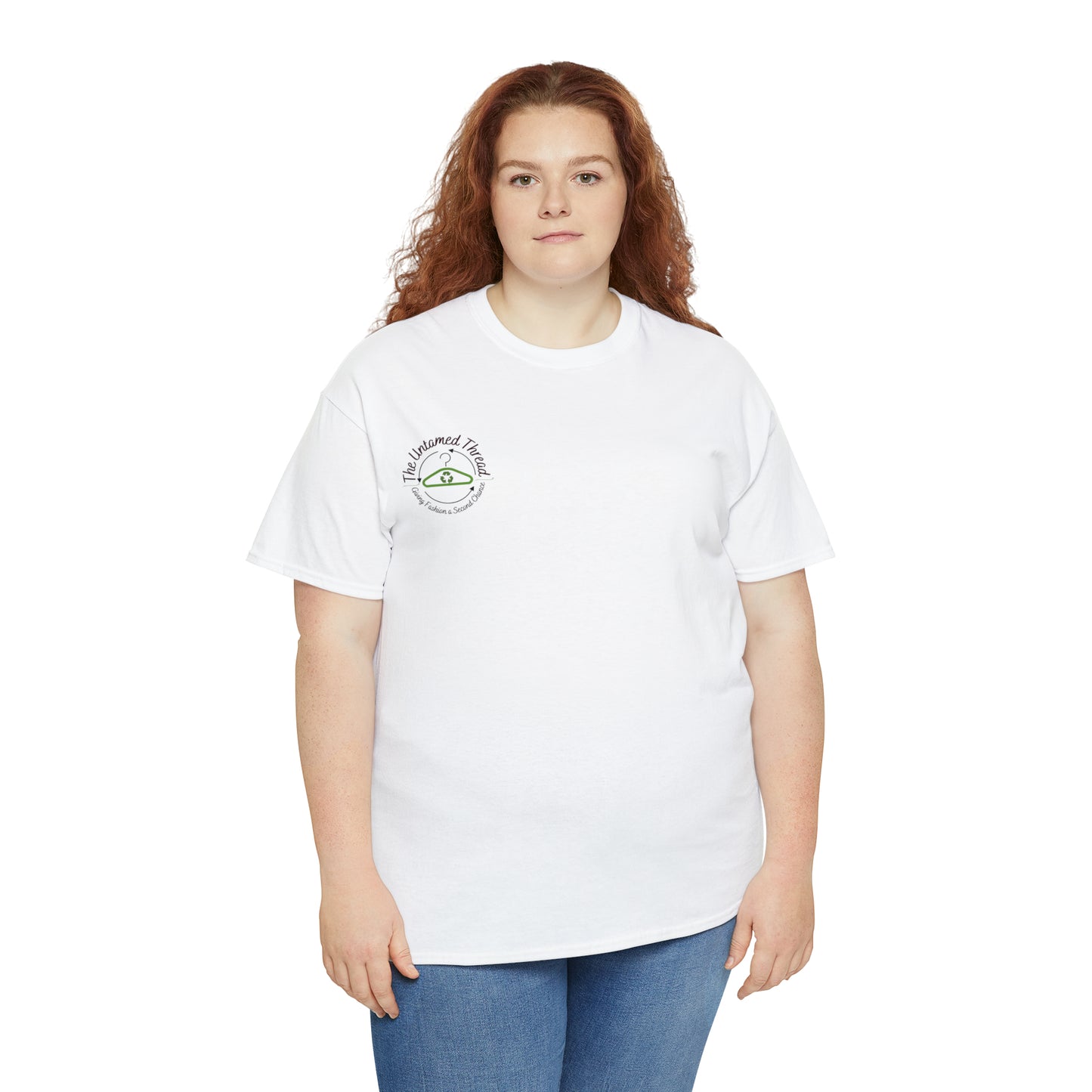 The Untamed Thread Logo Unisex Heavy Cotton Tee