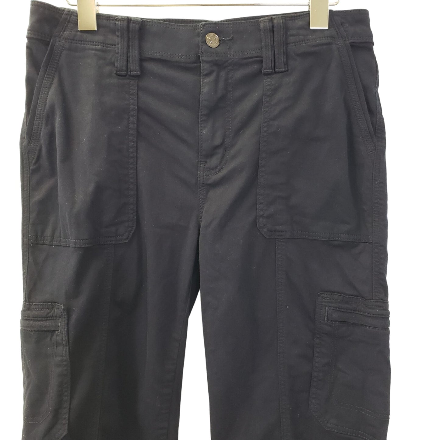 Chico's Navy Blue Adjustable Cargo Pants Size 4