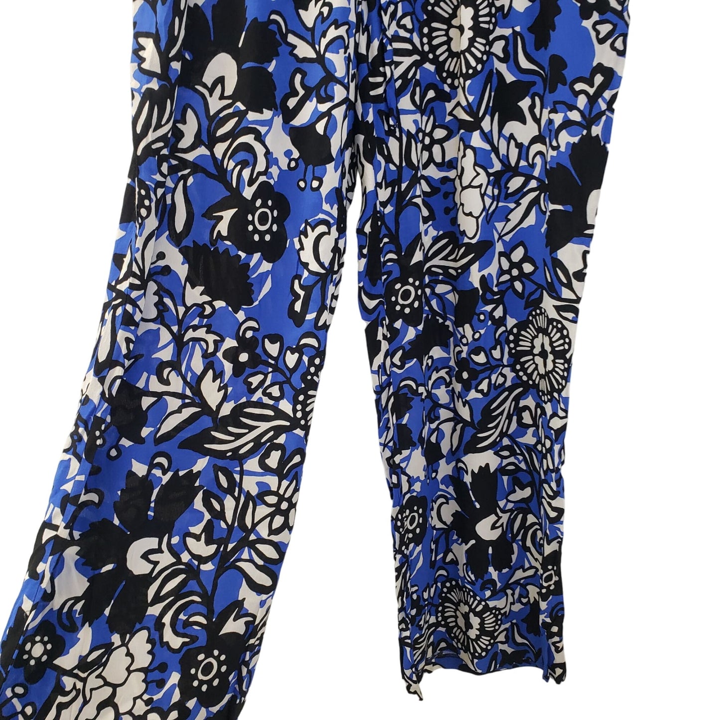 NWT Eloquii Floral Wide Leg Pants Size 20