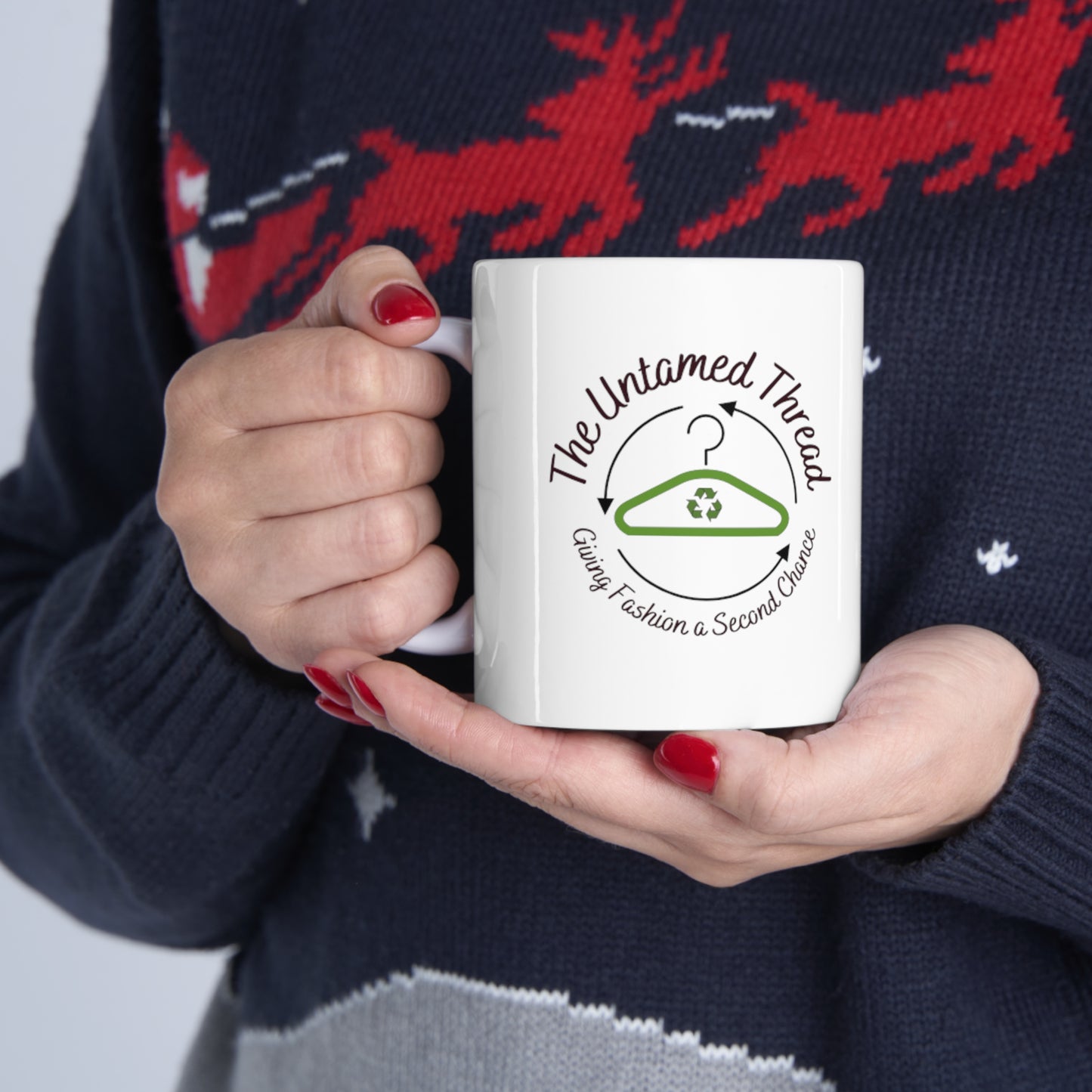 The Untamed Thread Ceramic Mug