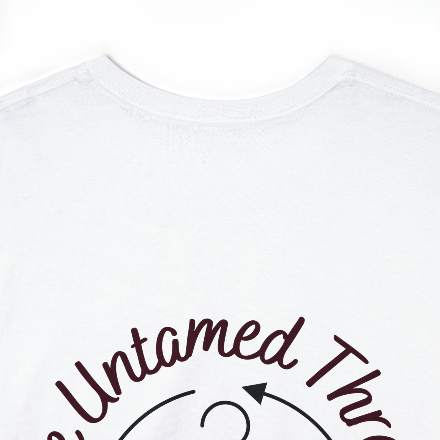 The Untamed Thread Logo Unisex Heavy Cotton Tee
