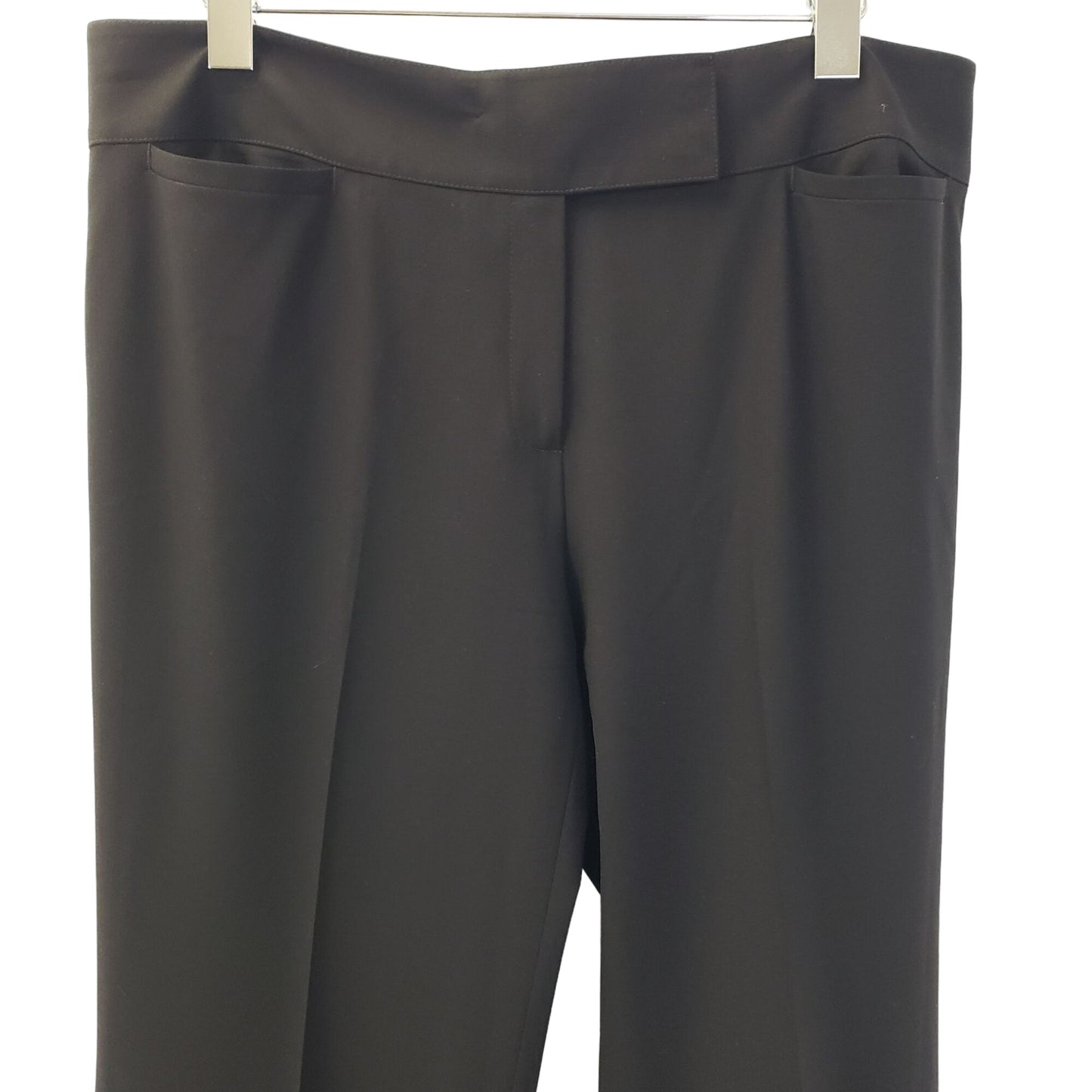Lafayette 148 Wool Blend Slightly Flared Trouser Pants Size 10