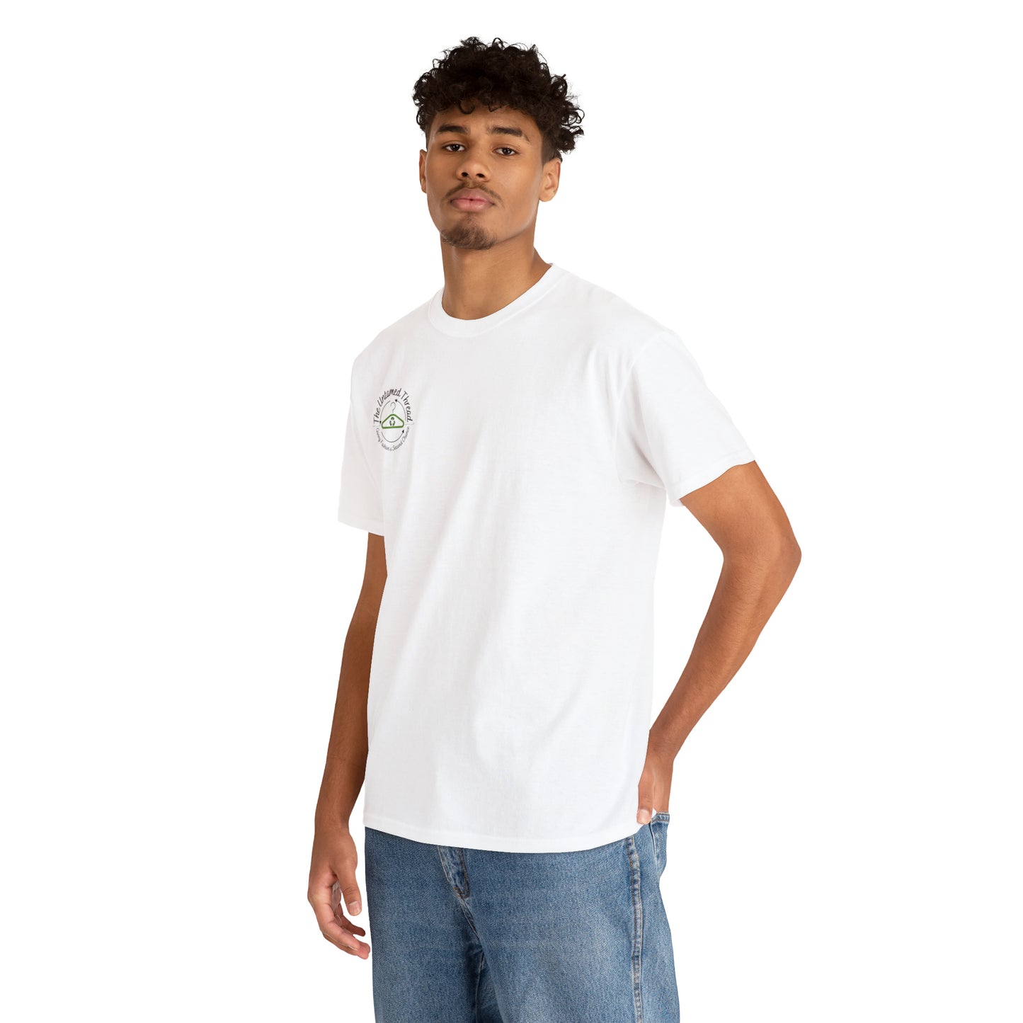 The Untamed Thread Logo Unisex Heavy Cotton Tee
