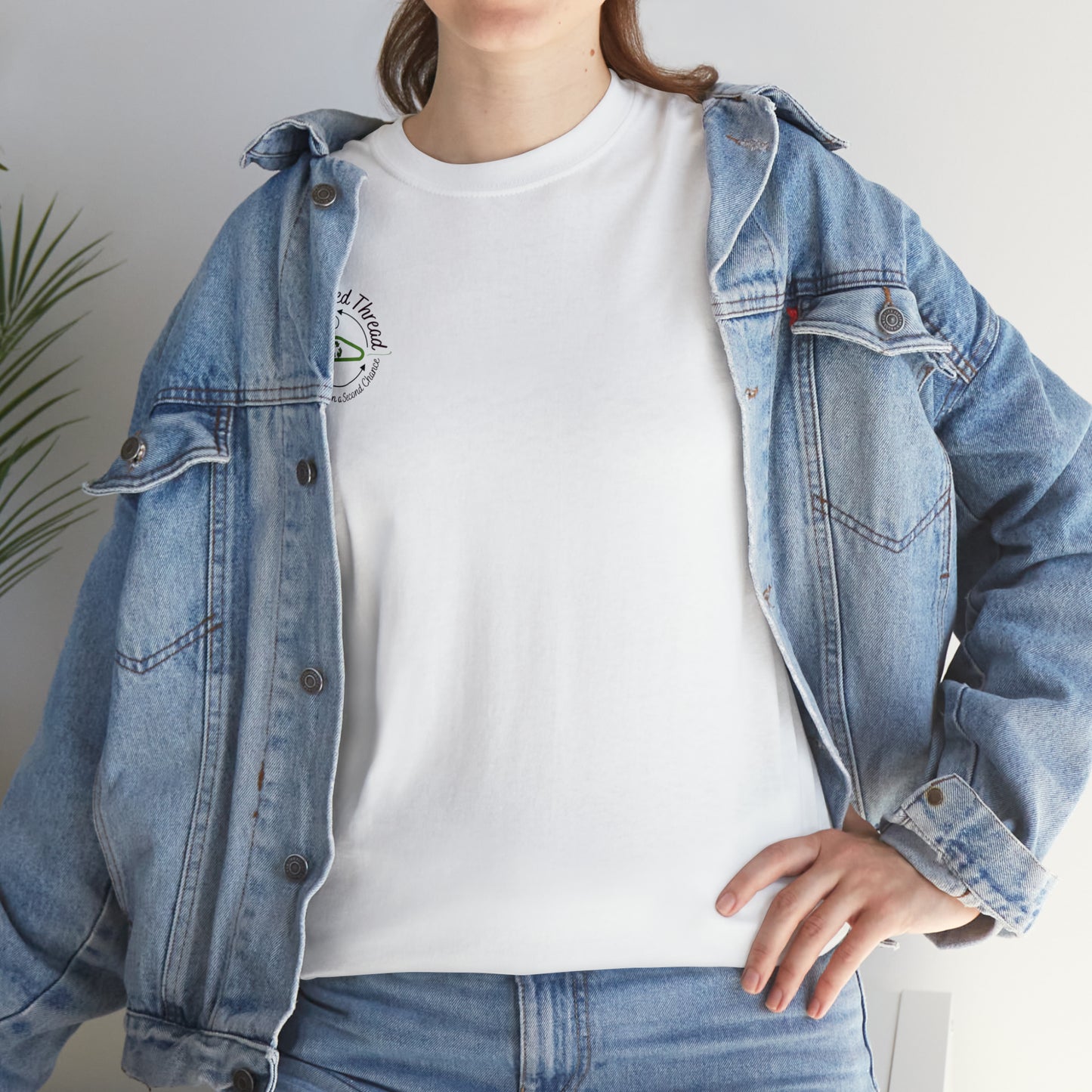 The Untamed Thread Logo Unisex Heavy Cotton Tee