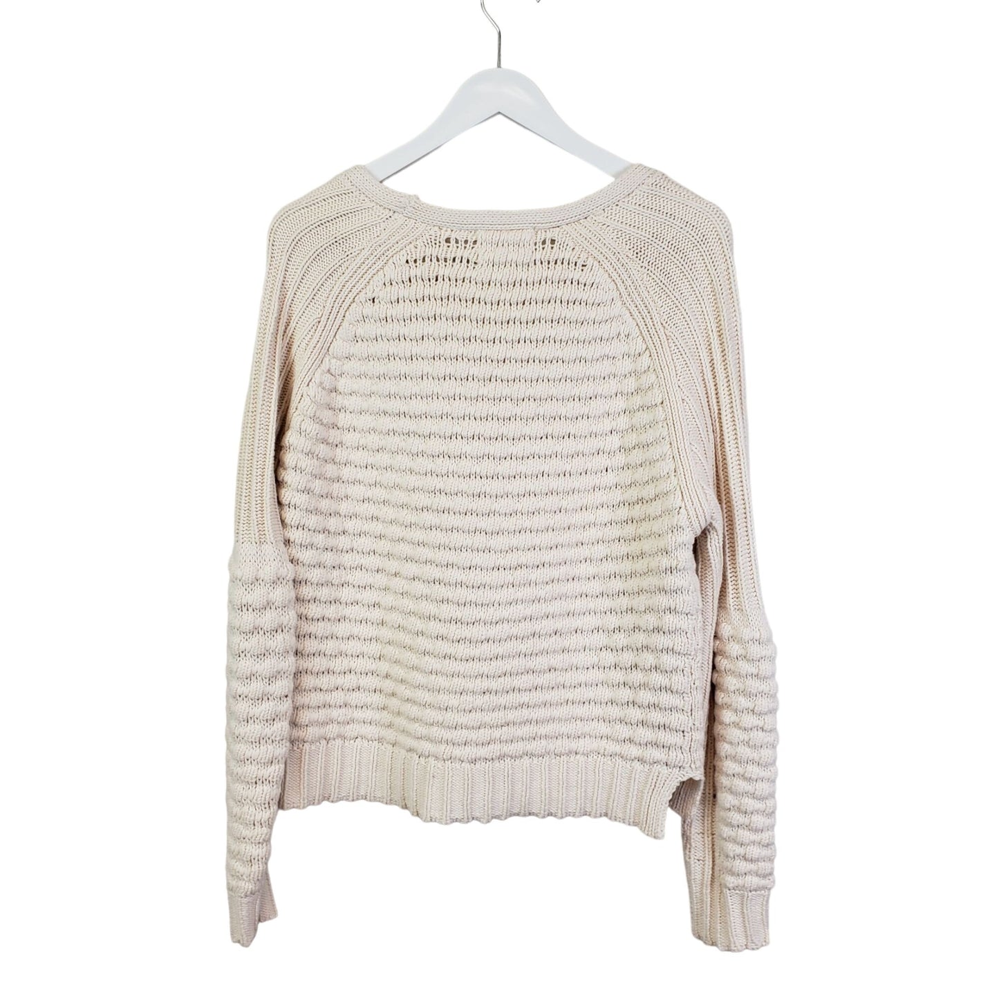 Andrea Jovine Mixed Knit Sweater Size Medium