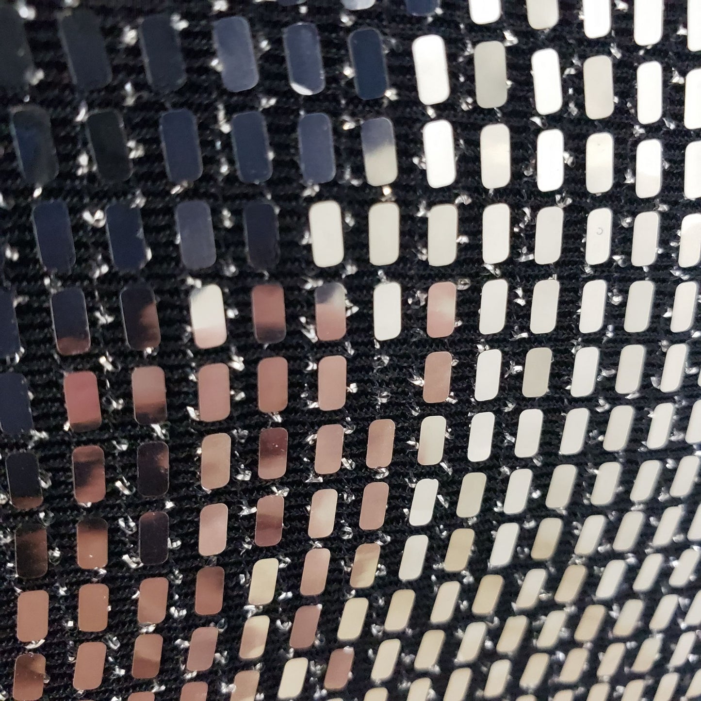 Aqua Mirror Sequin Embellished Fit & Flare Cocktail Dress Size Small