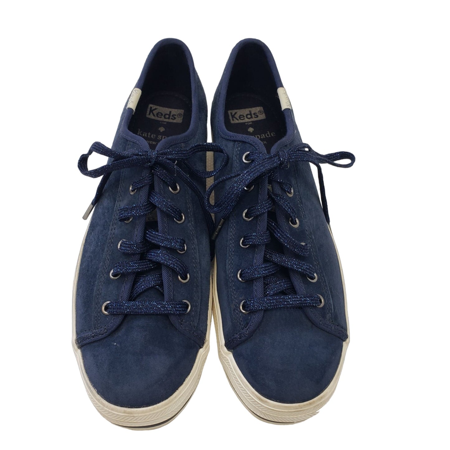 Keds x Kate Spade Suede Leather Triple Kick Sneakers Size 6.5