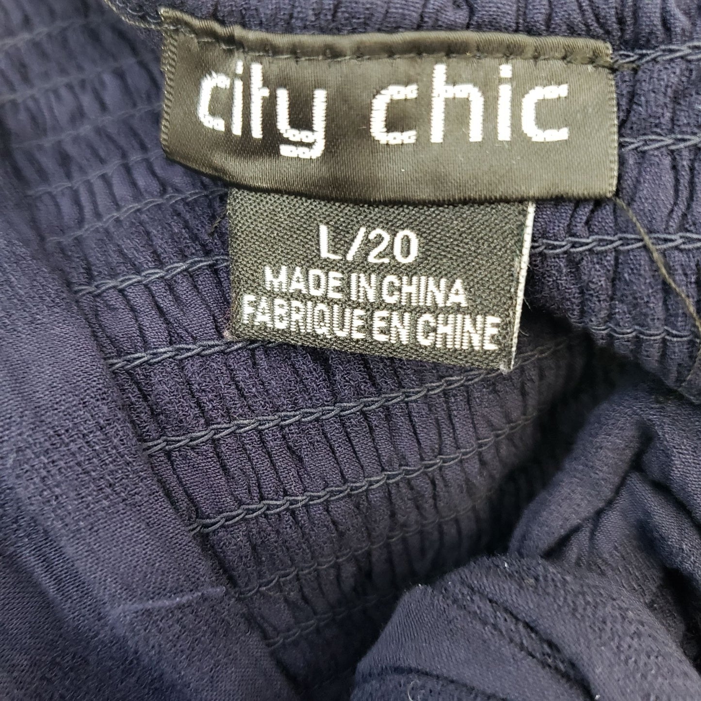 City Chic Seersucker Textured Maxi Dress Size 20