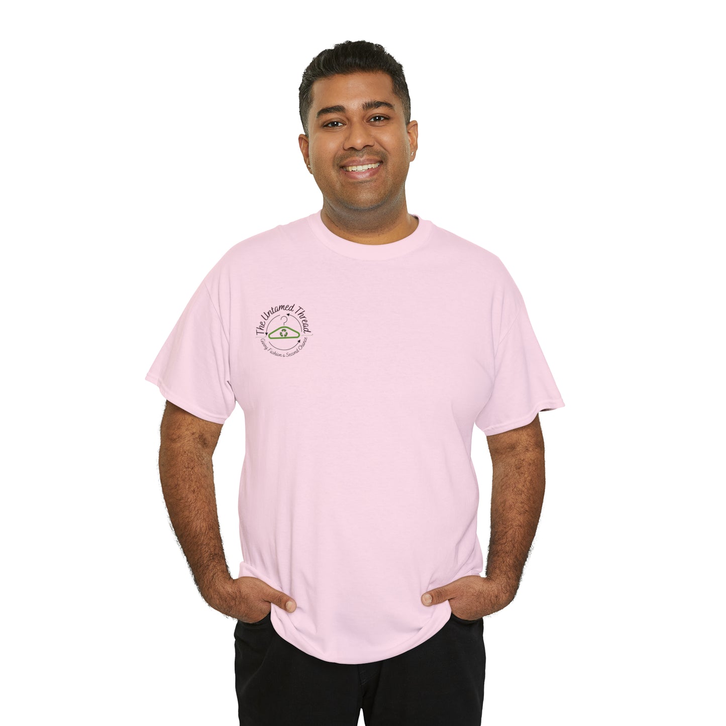 The Untamed Thread Logo Unisex Heavy Cotton Tee