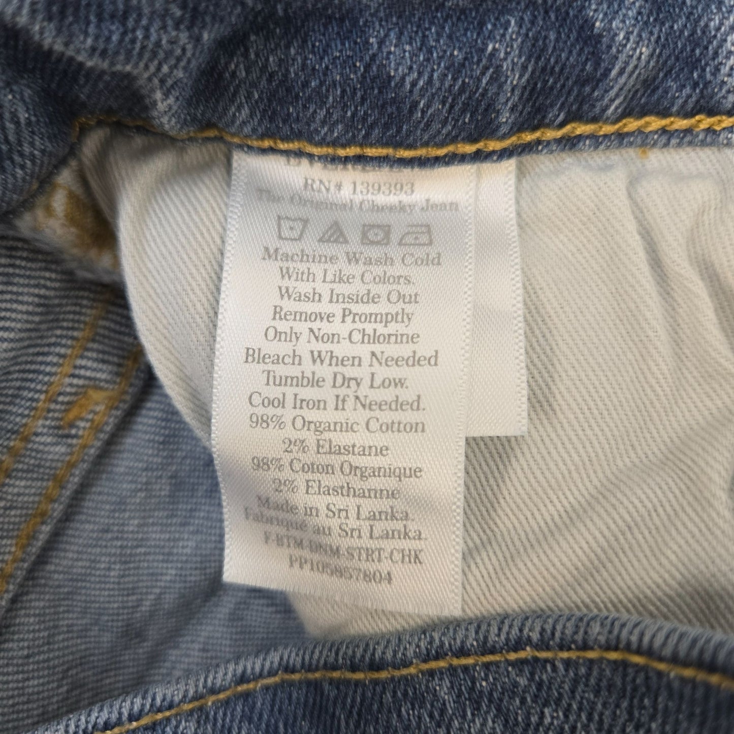 Everlane The Original Cheeky Jeans Size 24