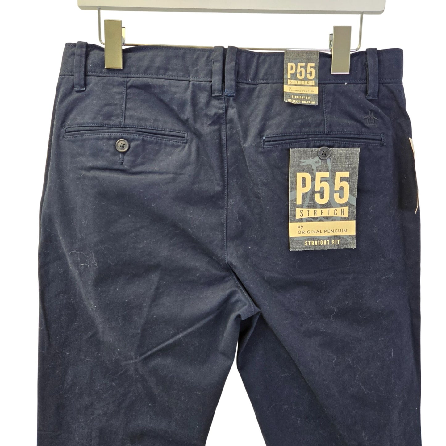 NWT Original Penguin P55 Straight Fit Chino Pants Size 31x32