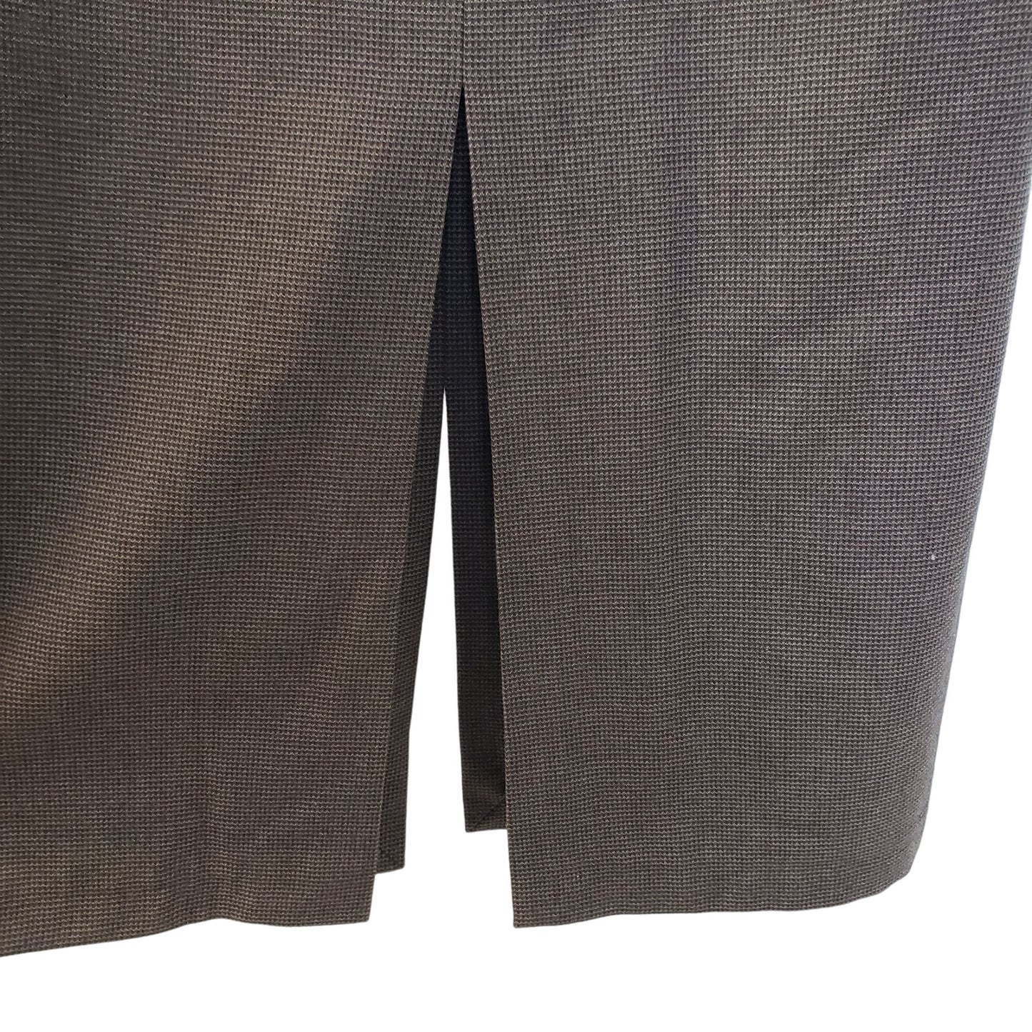 Harve Benard Wool Double Slit Maxi Skirt Size Large (est)