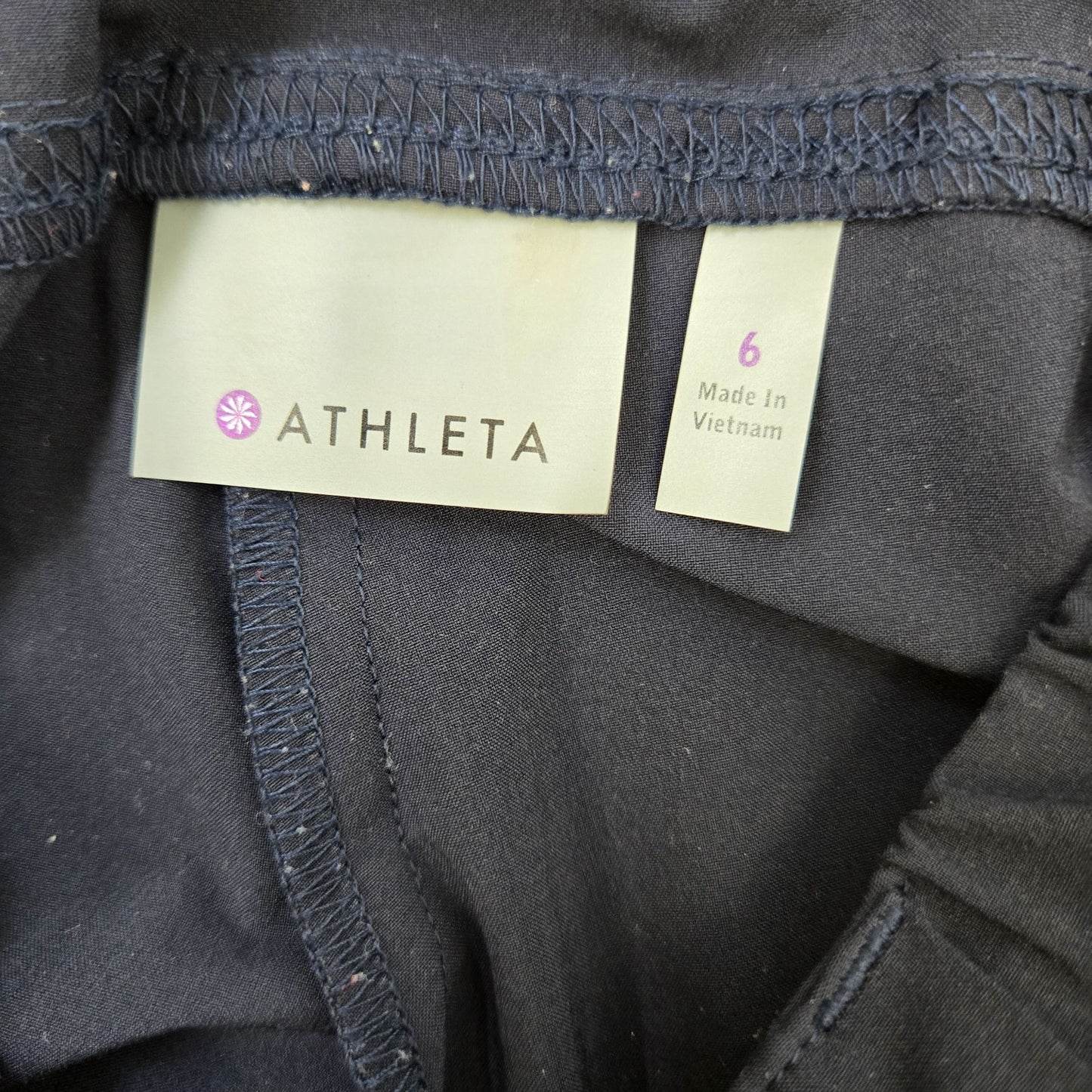 Athleta Wide Leg Belted Destination Pants Size 6