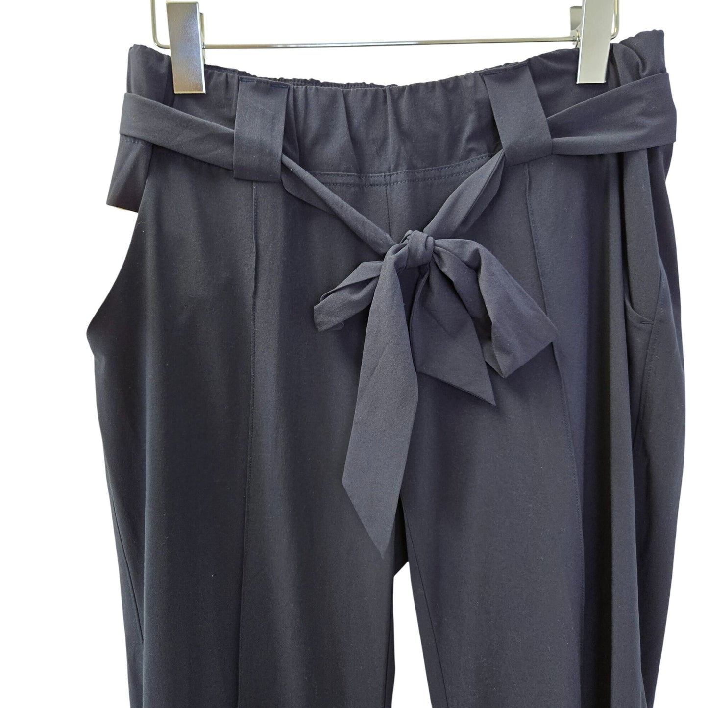 Athleta Wide Leg Belted Destination Pants Size 6
