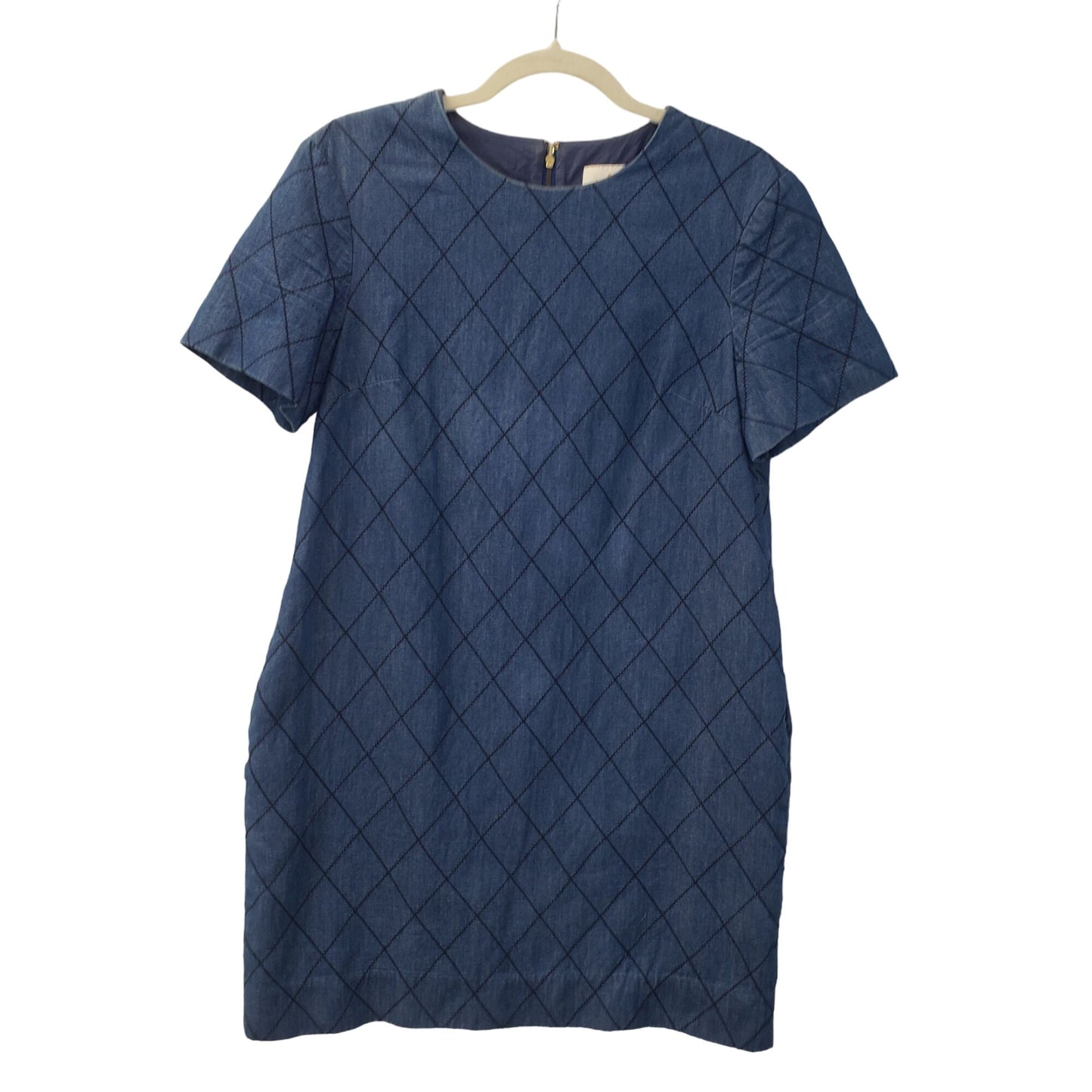 Kate Spade Quilted Chambray Dress Size 4