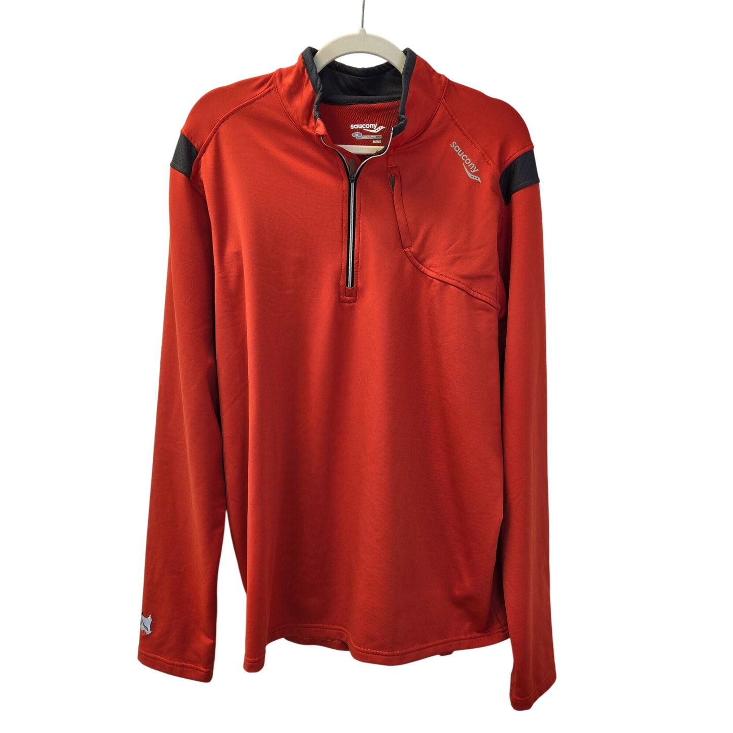 Saucony Quarter Zip Activewear Running Jacket Size XL