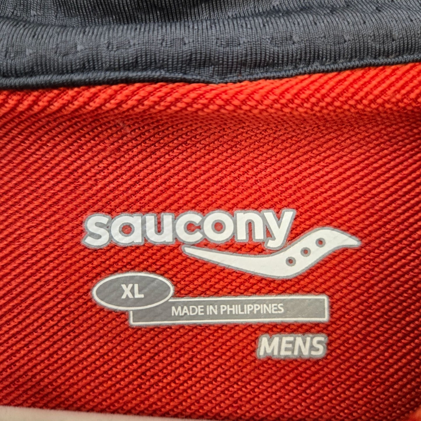 Saucony Quarter Zip Activewear Running Jacket Size XL