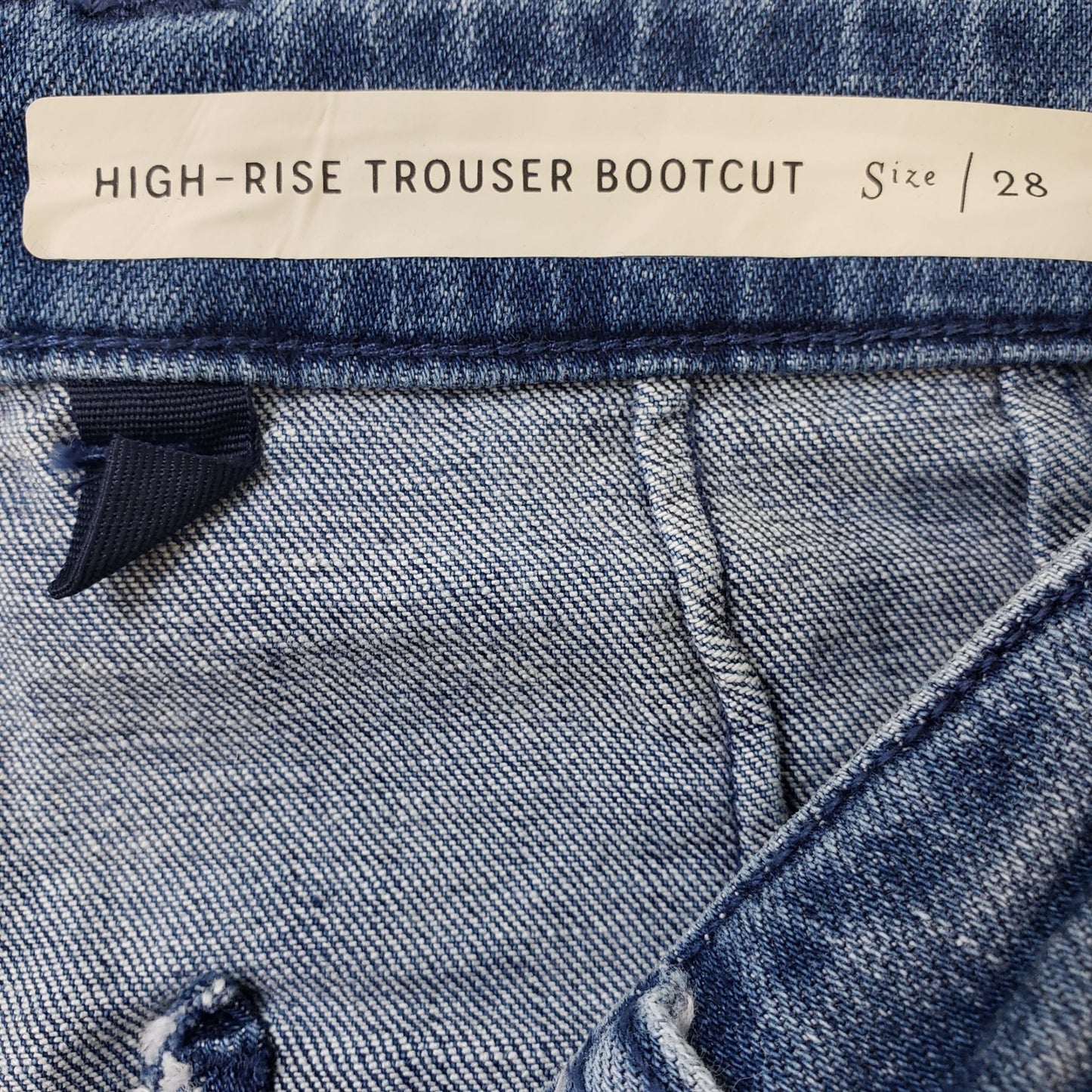 NWT Anthropologie Pilcro & The Letterpress High-Rise Trouser Bootcut Jeans Size 28