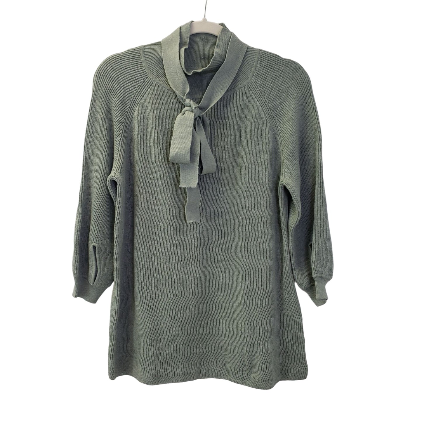 NWT JTFSANA Wool Blend Flexible Tie Turtleneck Sweater Size Small