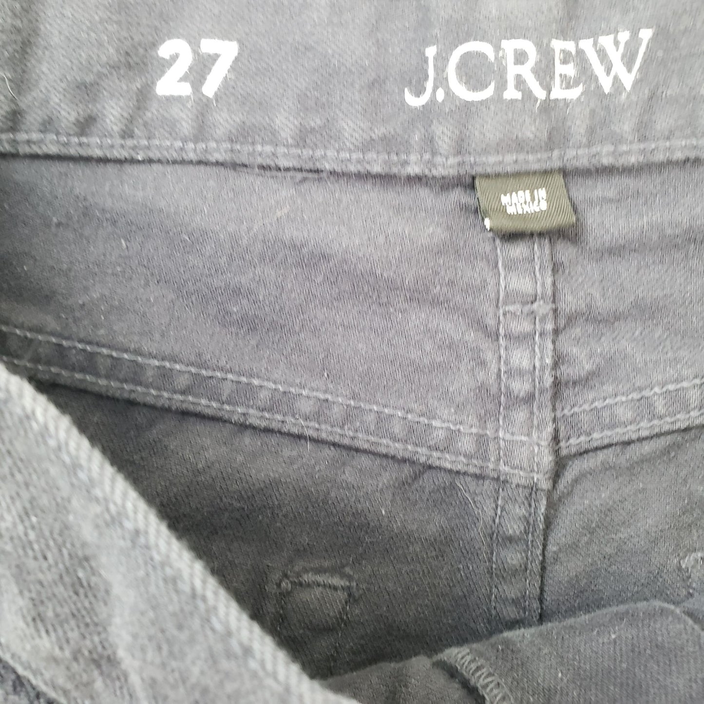 J. Crew Mid-Rise Slouchy Straight Leg Jeans Size 27