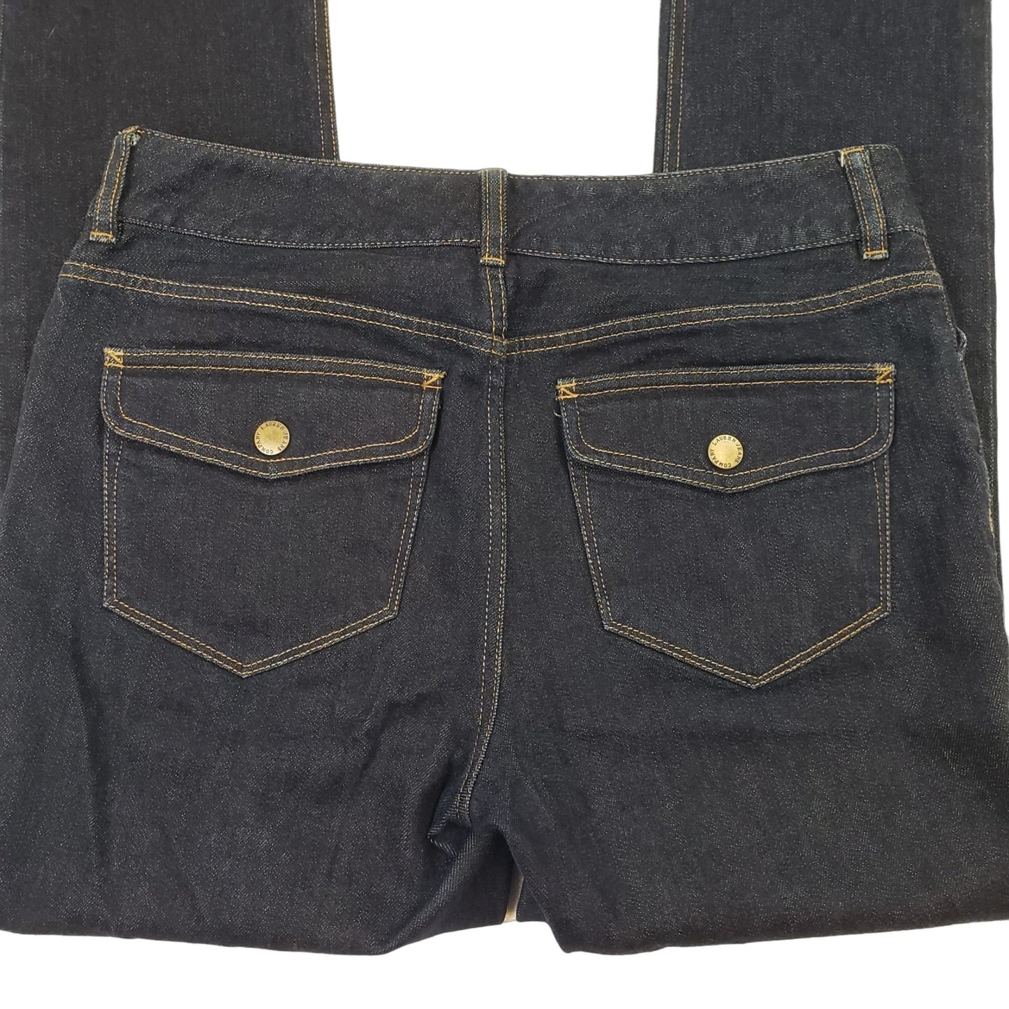 Ralph Lauren Dark Wash Straight Leg Jeans Size 8