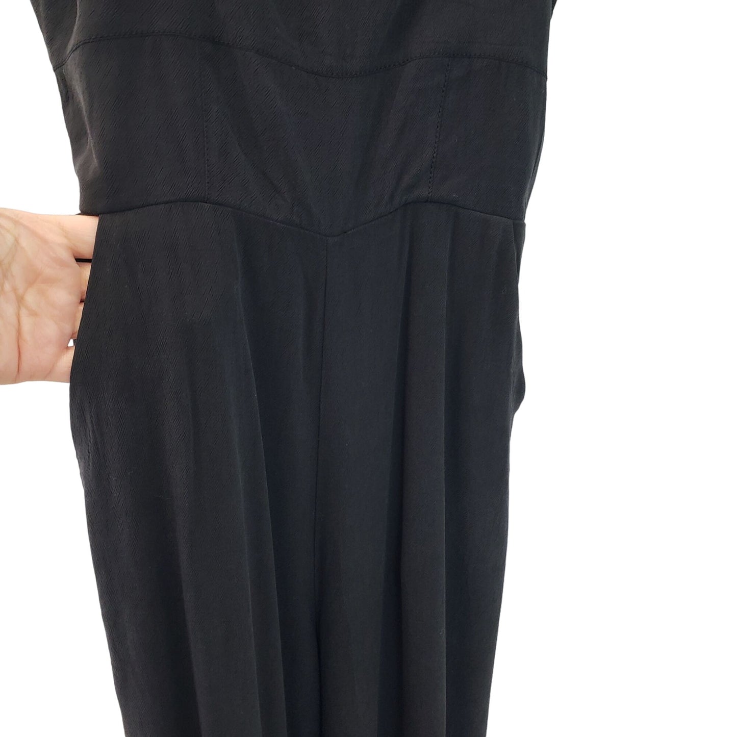 NWT Madewell Amira Wide Leg Tencel Jumpsuit Size 00