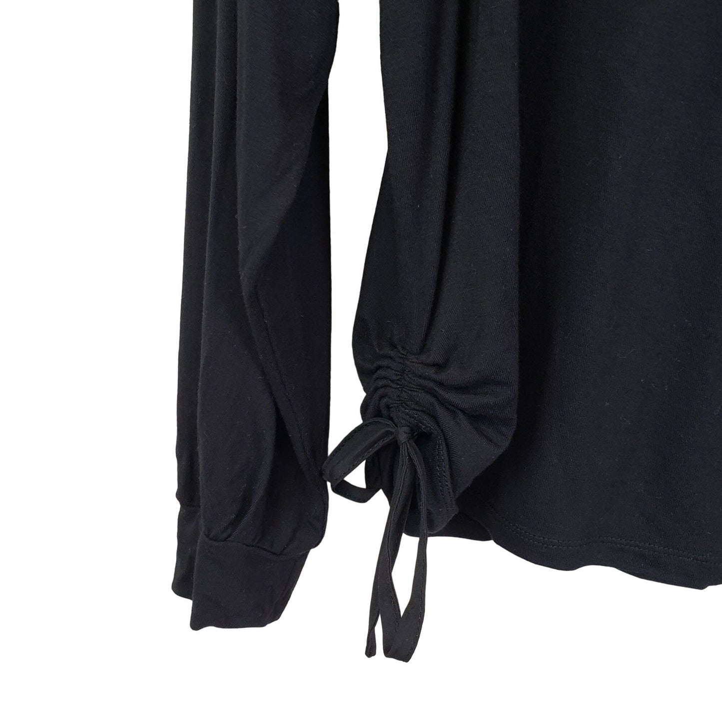 GF by Gentle Fawn Side Ruched Long Sleeve Top Size Large