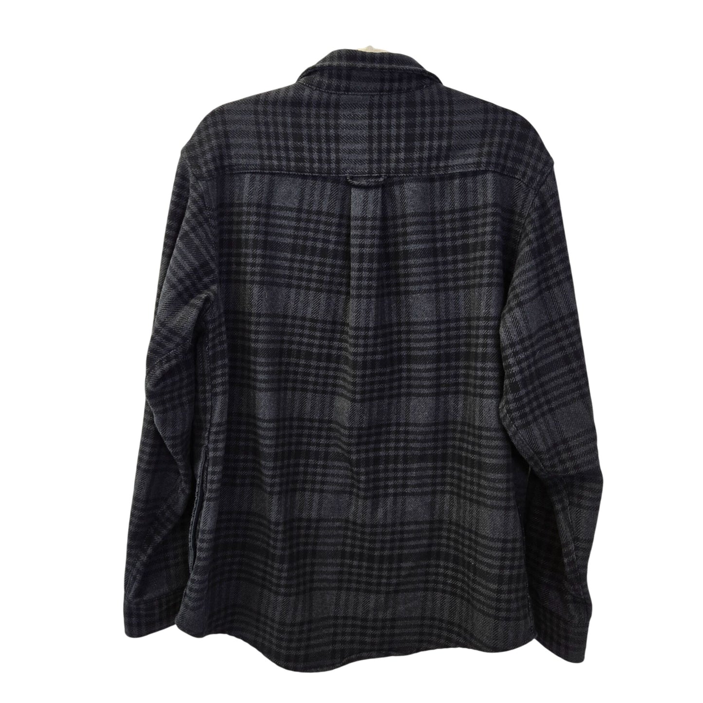 Orvis Plaid Flannel Heavier Weight Button Down Shacket Shirt Size Medium