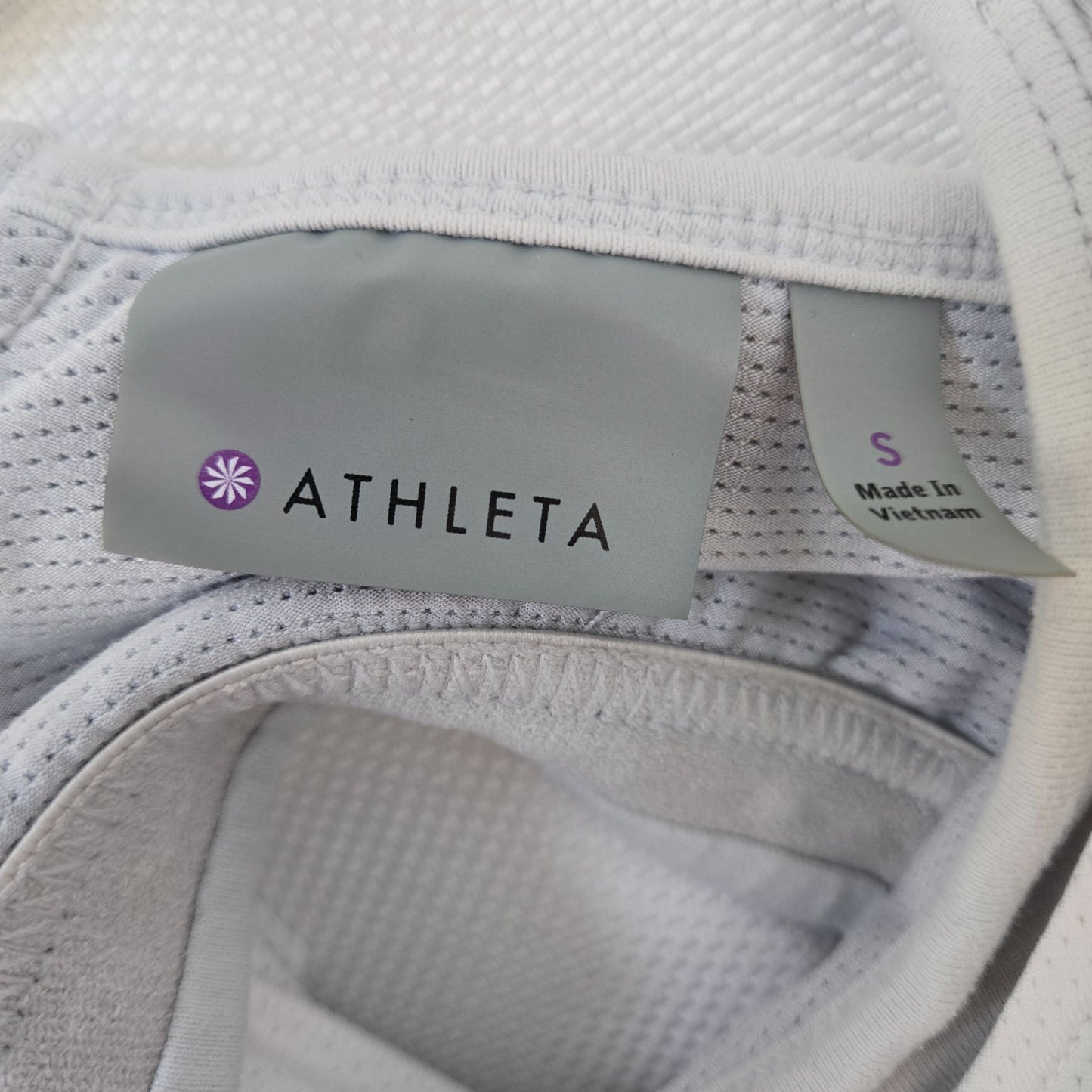 Athleta Mesh Energize Strappy Padded Tank Top Size Small