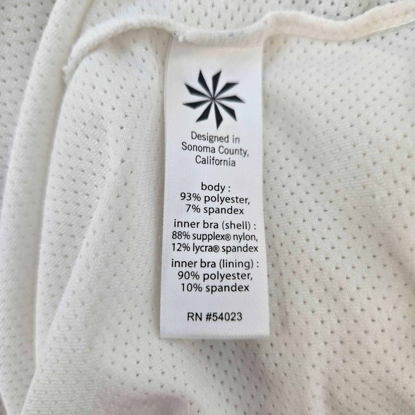 Athleta Mesh Energize Strappy Padded Tank Top Size Small