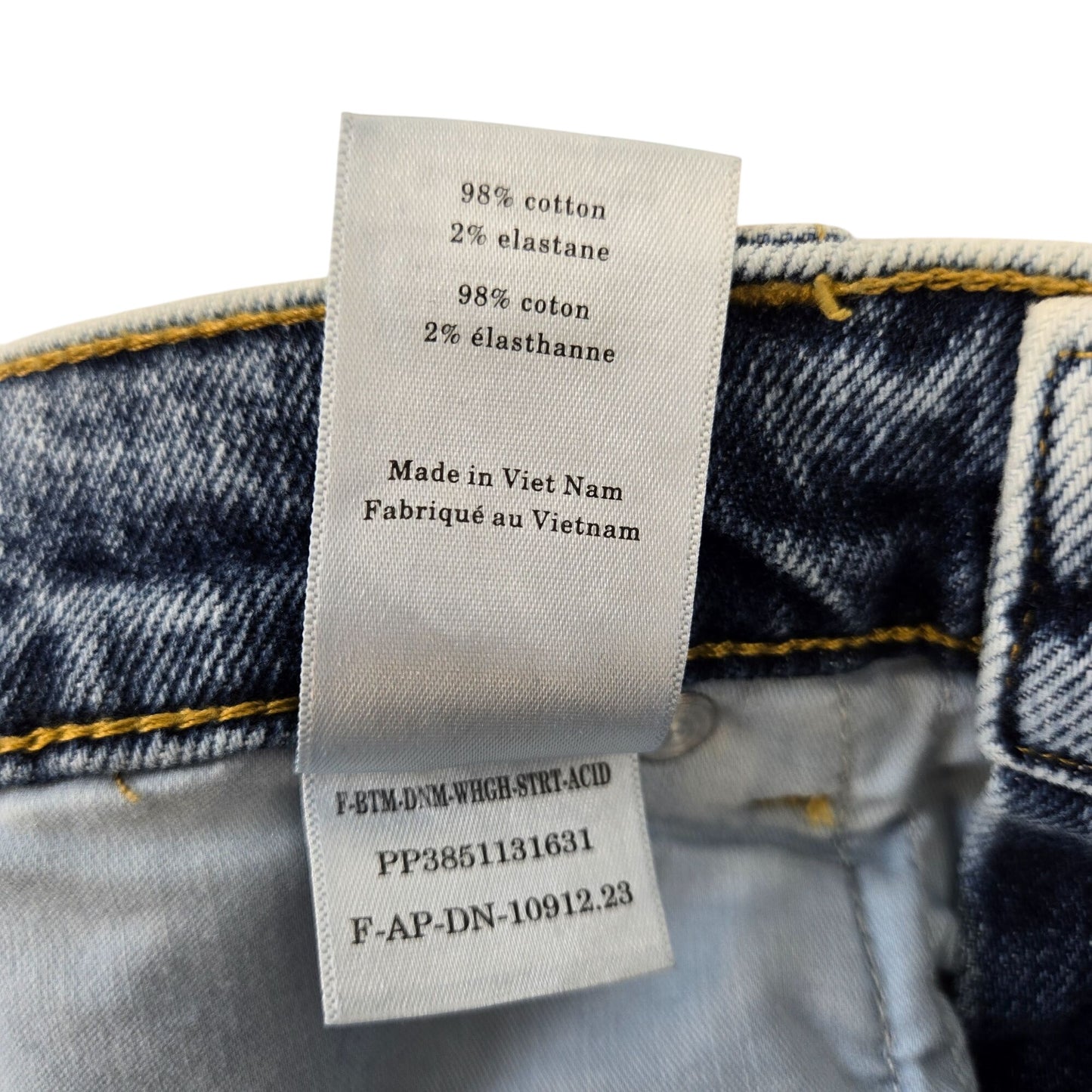 NWT Everlane The Way High Jeans in Acid Wash Size 29