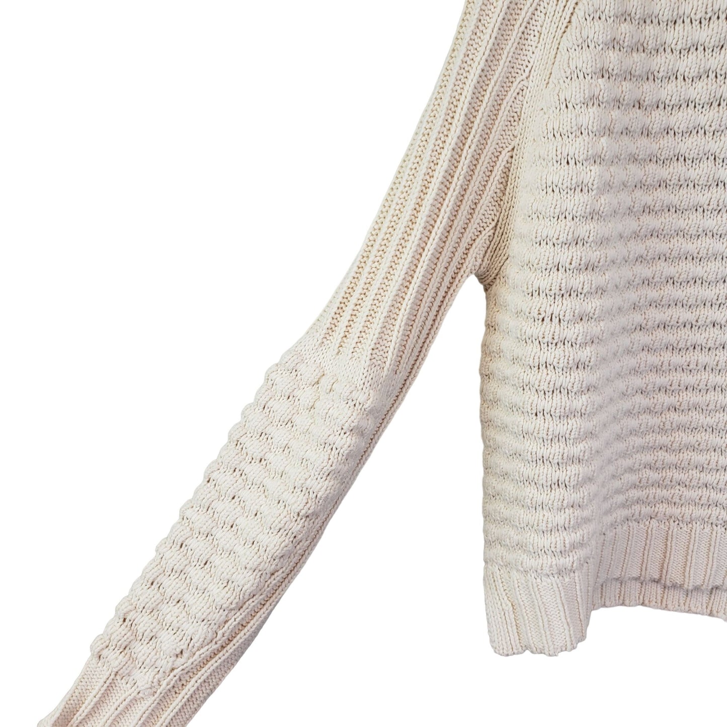 Andrea Jovine Mixed Knit Sweater Size Medium