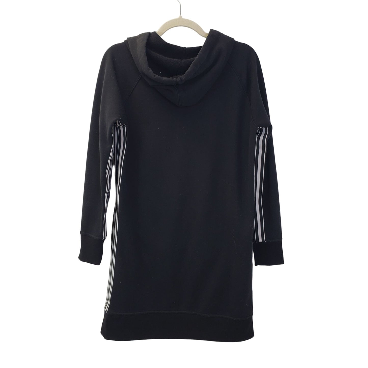 Athleta Olympia Hooded Activewear Dress with Side Stripes Size Small