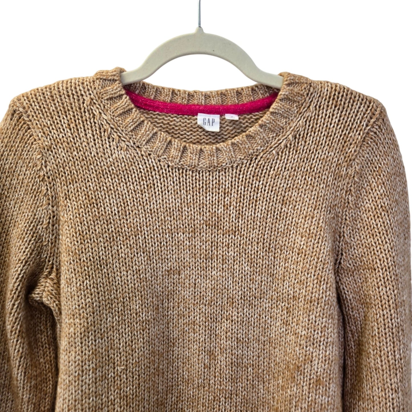 Gap Wool Blend Color Block Crewneck Sweater Size Medium