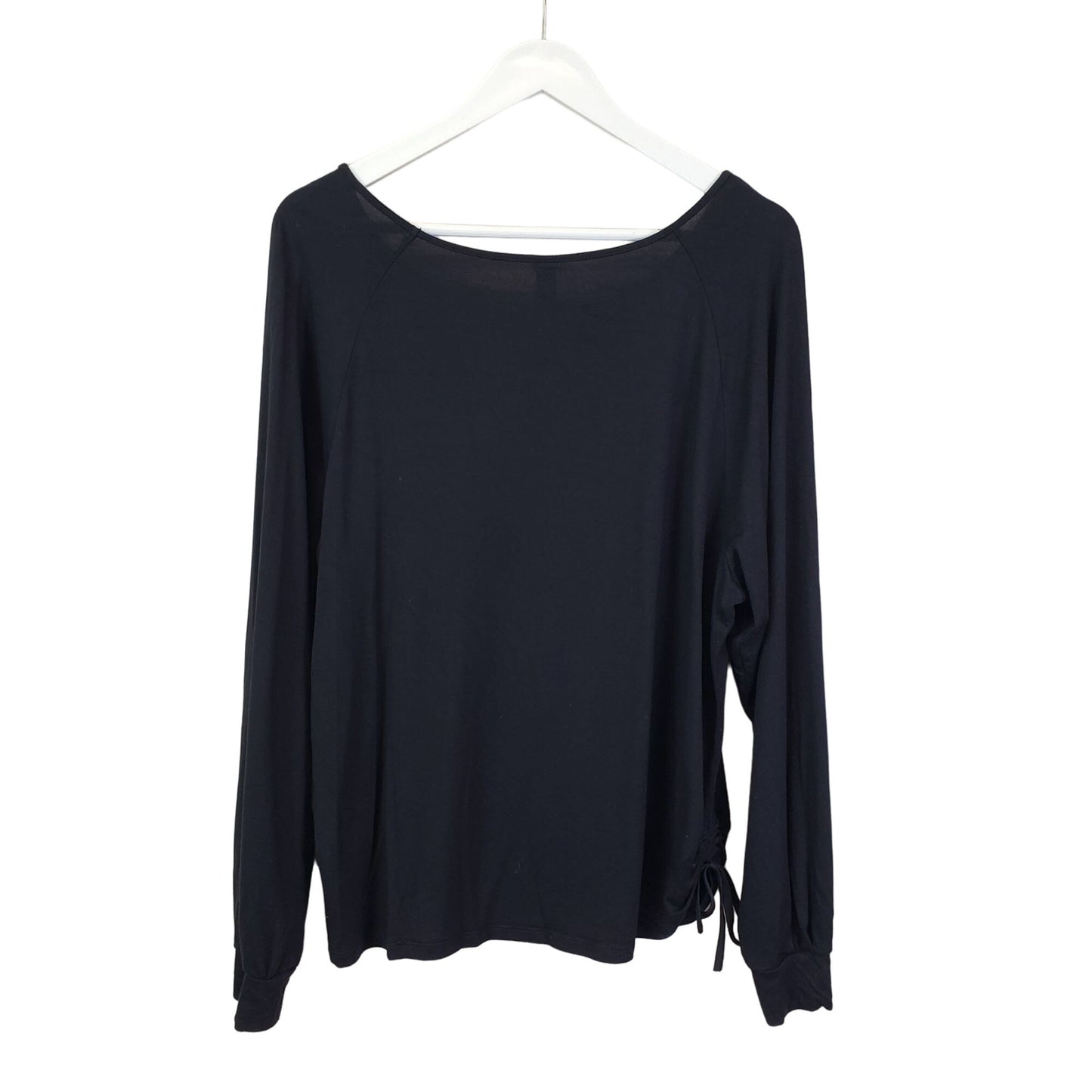 GF by Gentle Fawn Side Ruched Long Sleeve Top Size Large