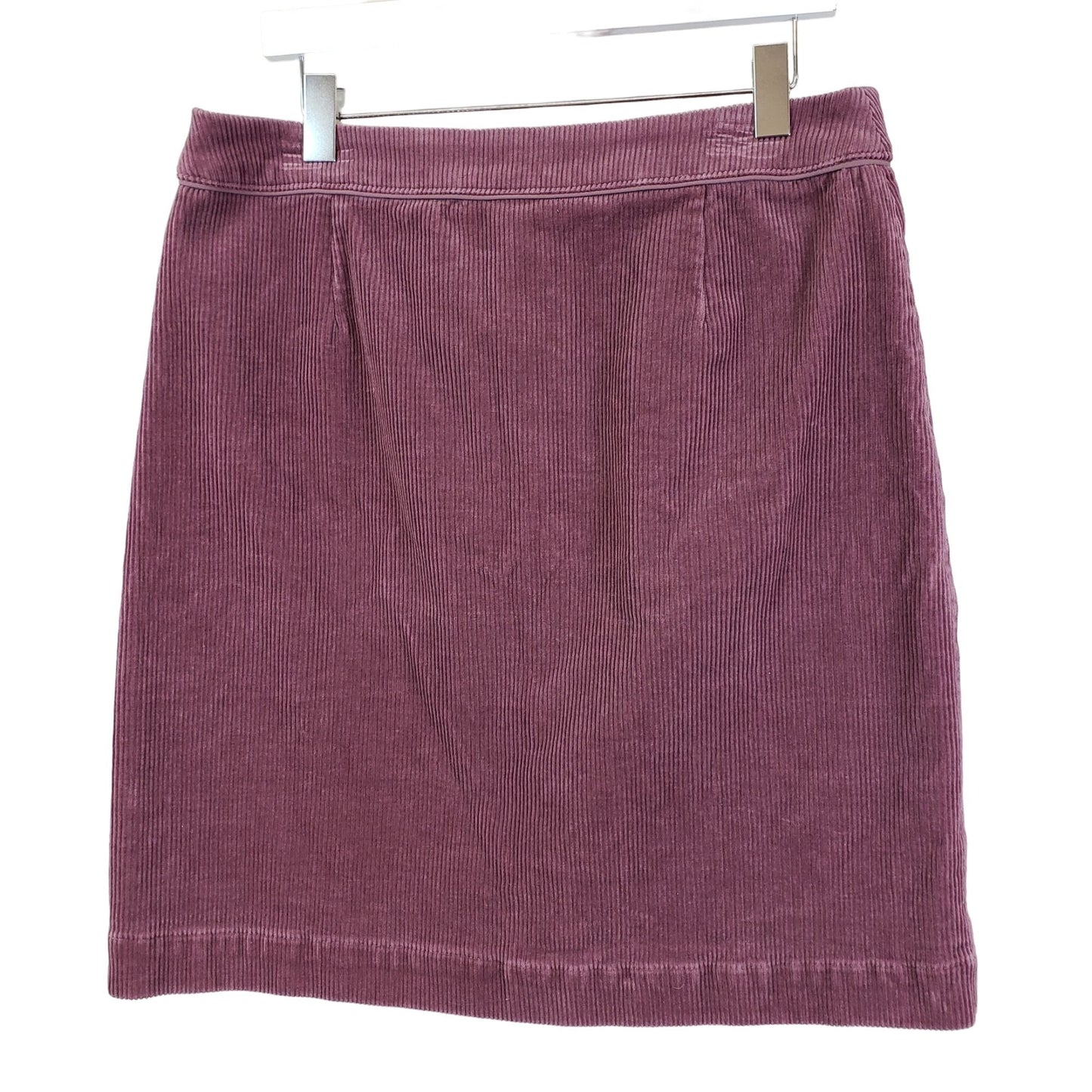 Lands' End Corduroy Front Button Pencil Skirt Size 12 Petite