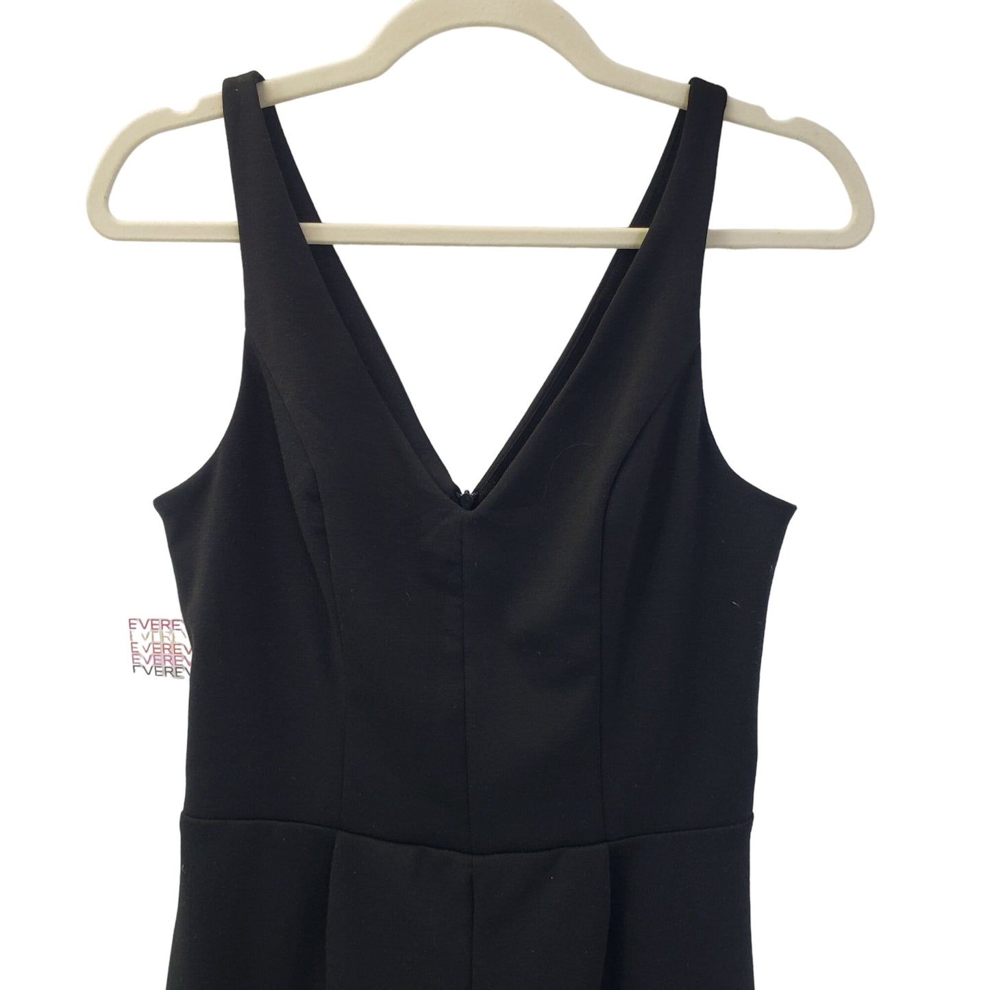 NWT A New York Evereve Boutique Double V-Neck Jumpsuit Size Small