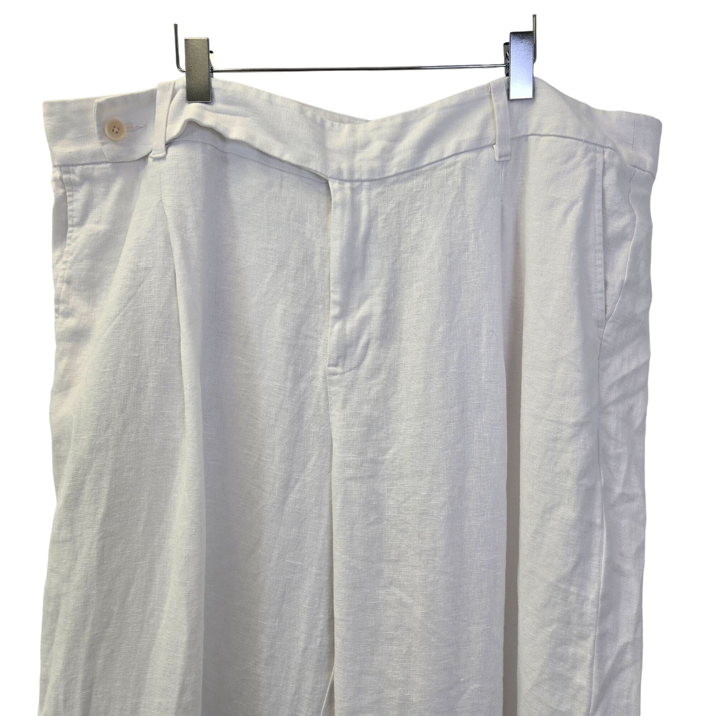 NWT Madewell The Harlow Wide Leg Linen Pants Size 14