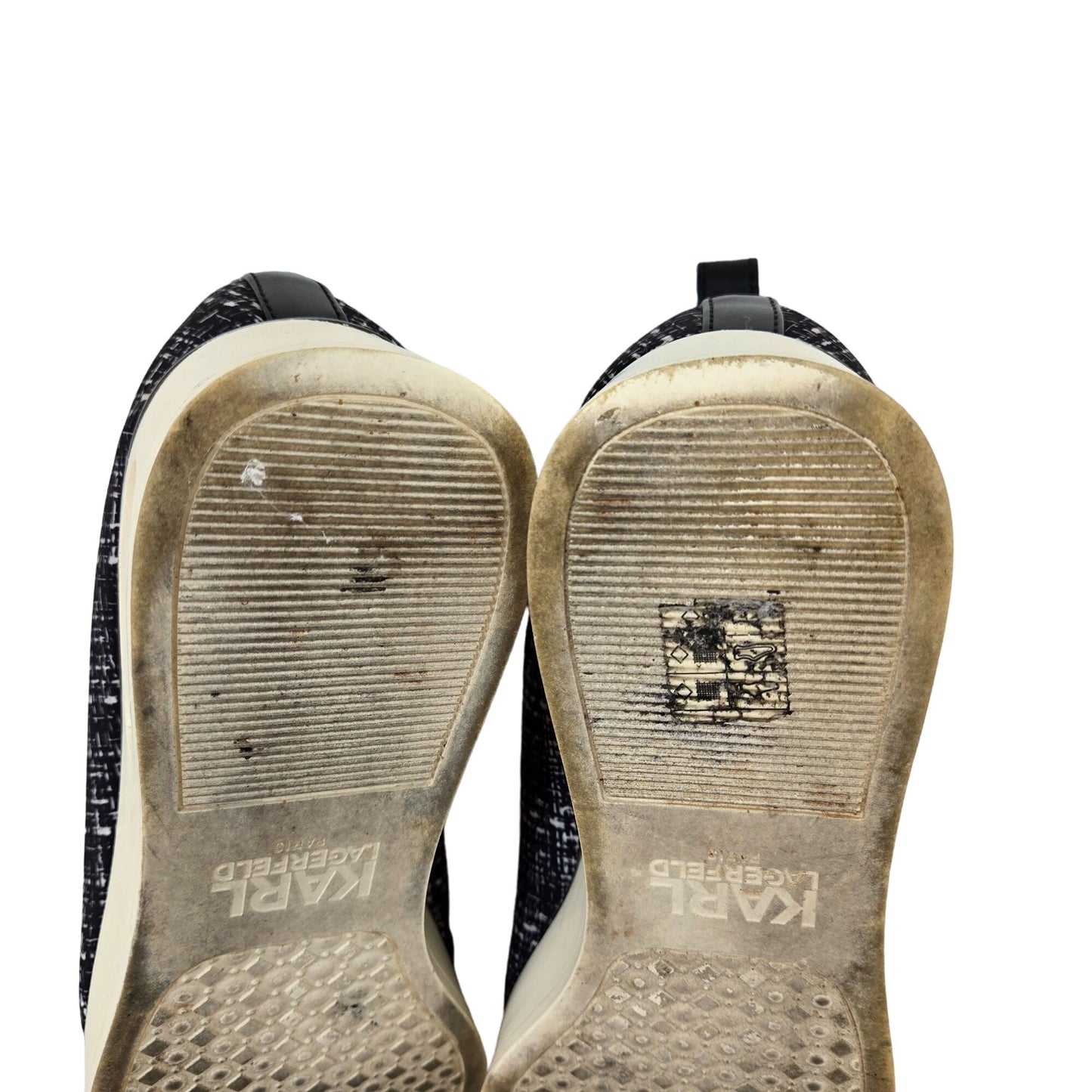 Karl Lagerfeld Camden 2 Neoprene Platform Slip-On Sneakers Size 9