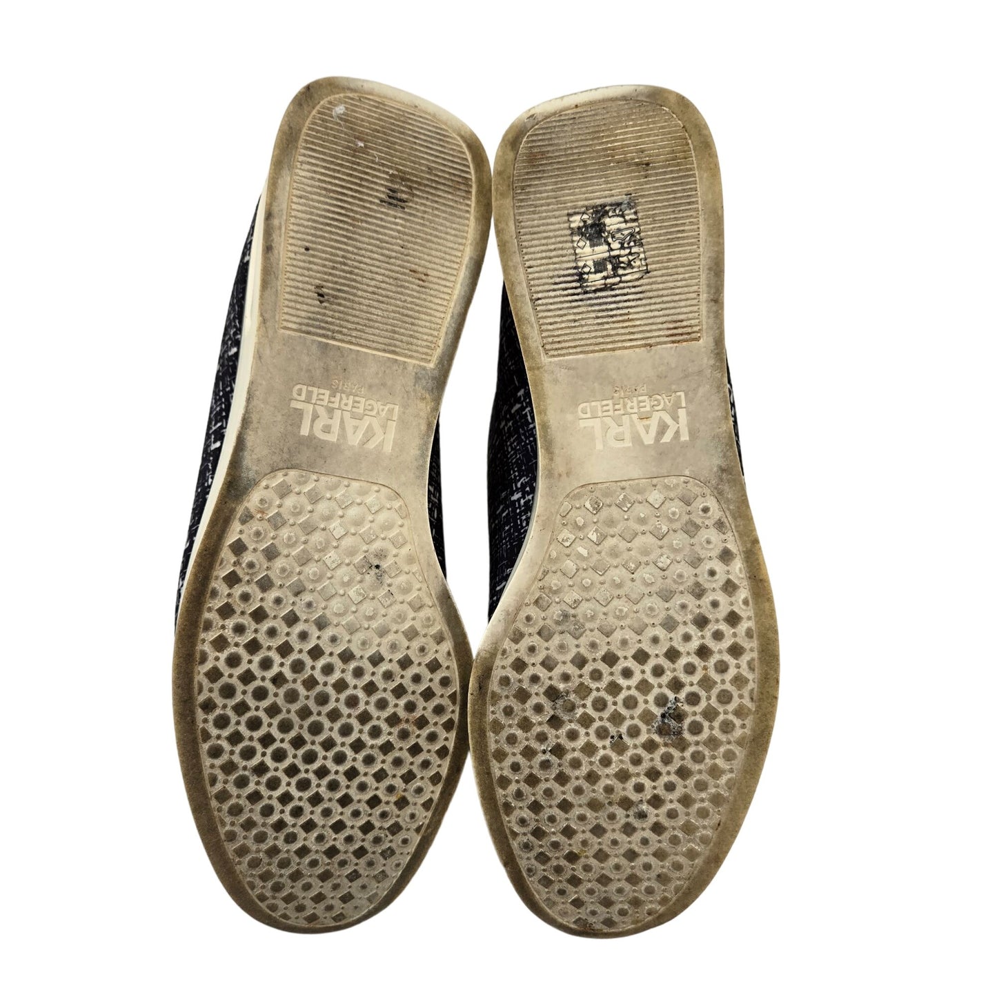 Karl Lagerfeld Camden 2 Neoprene Platform Slip-On Sneakers Size 9
