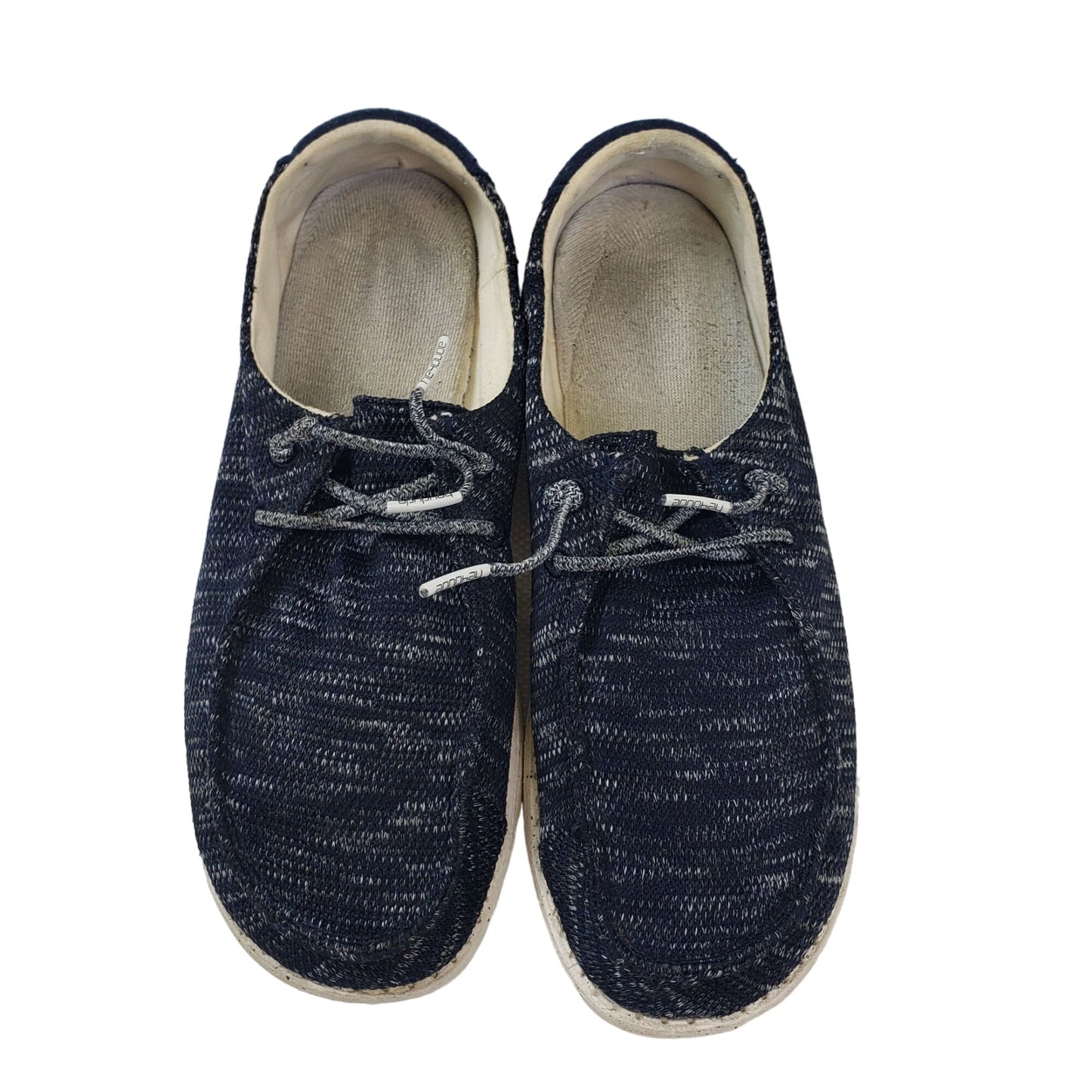 Hey Dude Wendy Sox Slip-On Lace Up Sneakers Size 8