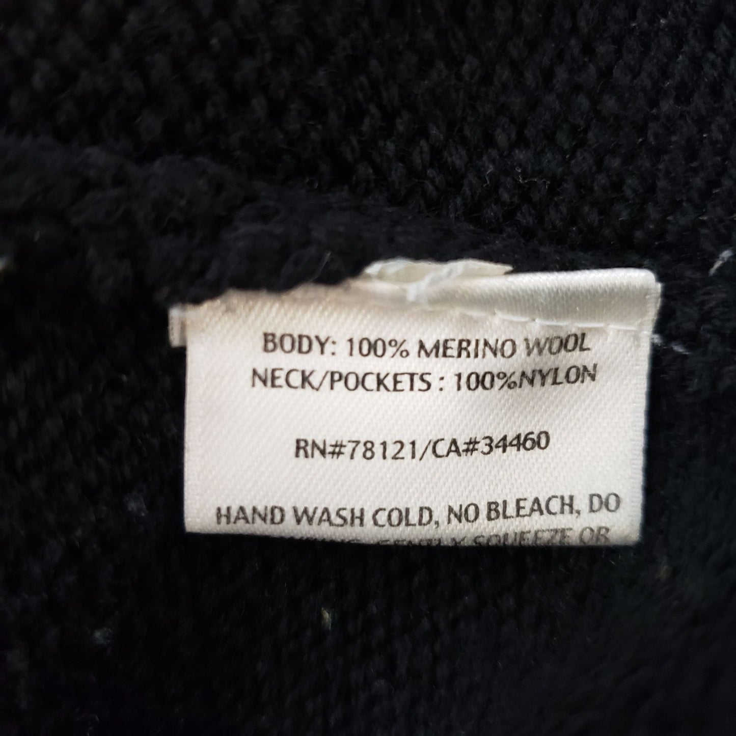 Eileen Fisher Wool Knit Sweater Vest Size M